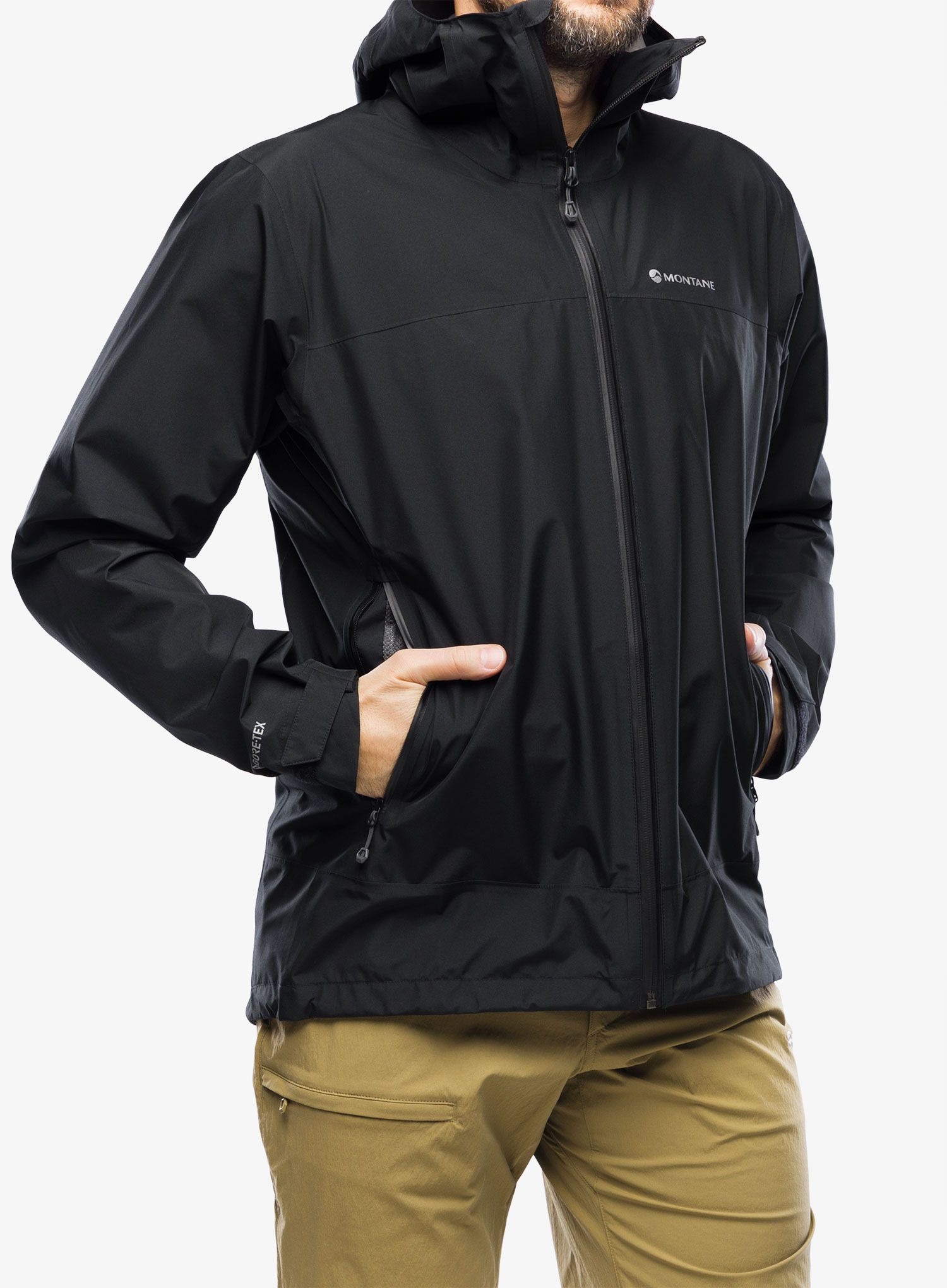 Nepremočljiva jakna Montane Spirit Jacket - black
