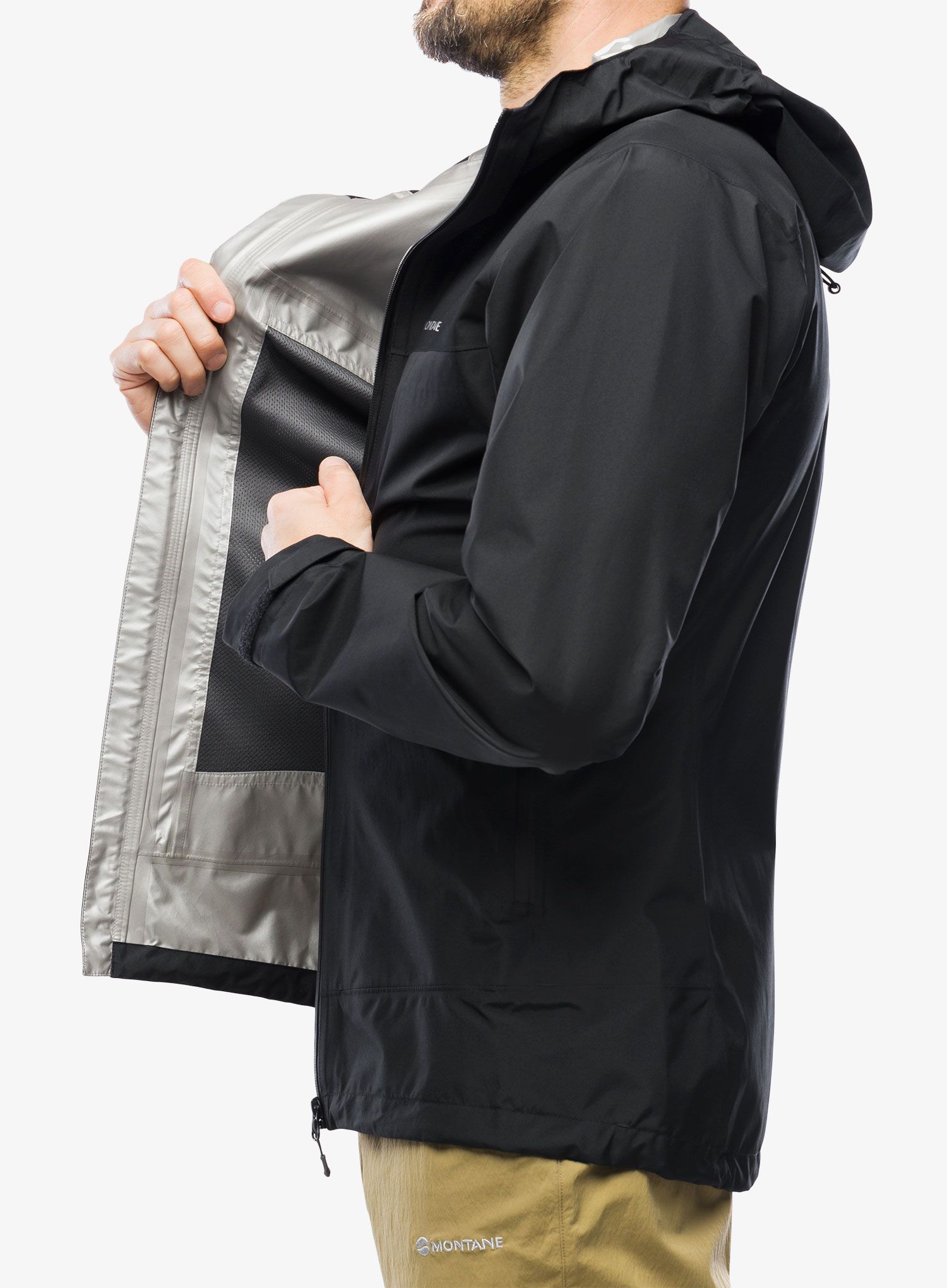 Nepremočljiva jakna Montane Spirit Jacket - black