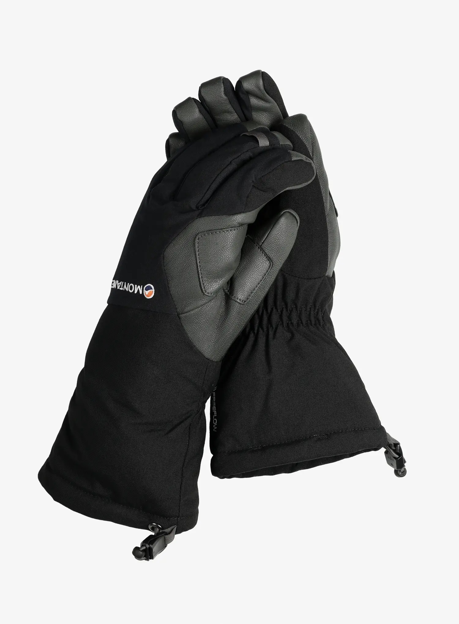Softshell rokavice Montane Supercell Glove - black