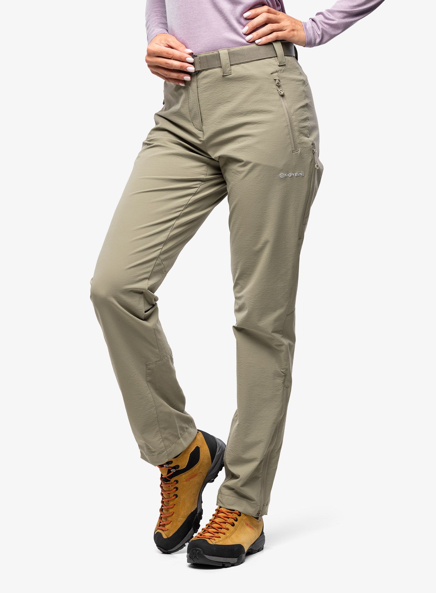 Ženske pohodniške hlače Montane Terra Stretch Pants - overland
