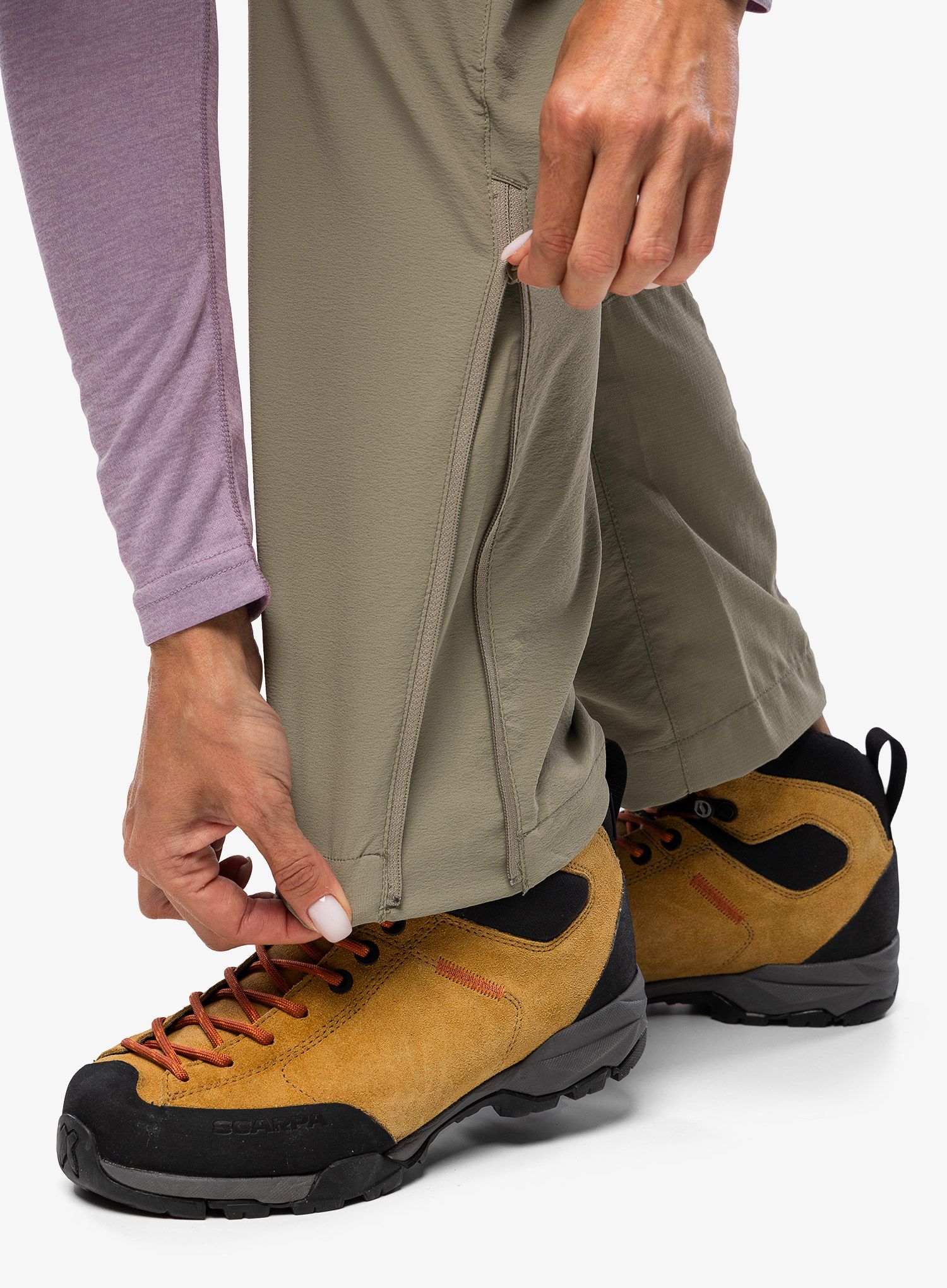Ženske pohodniške hlače Montane Terra Stretch Pants - overland
