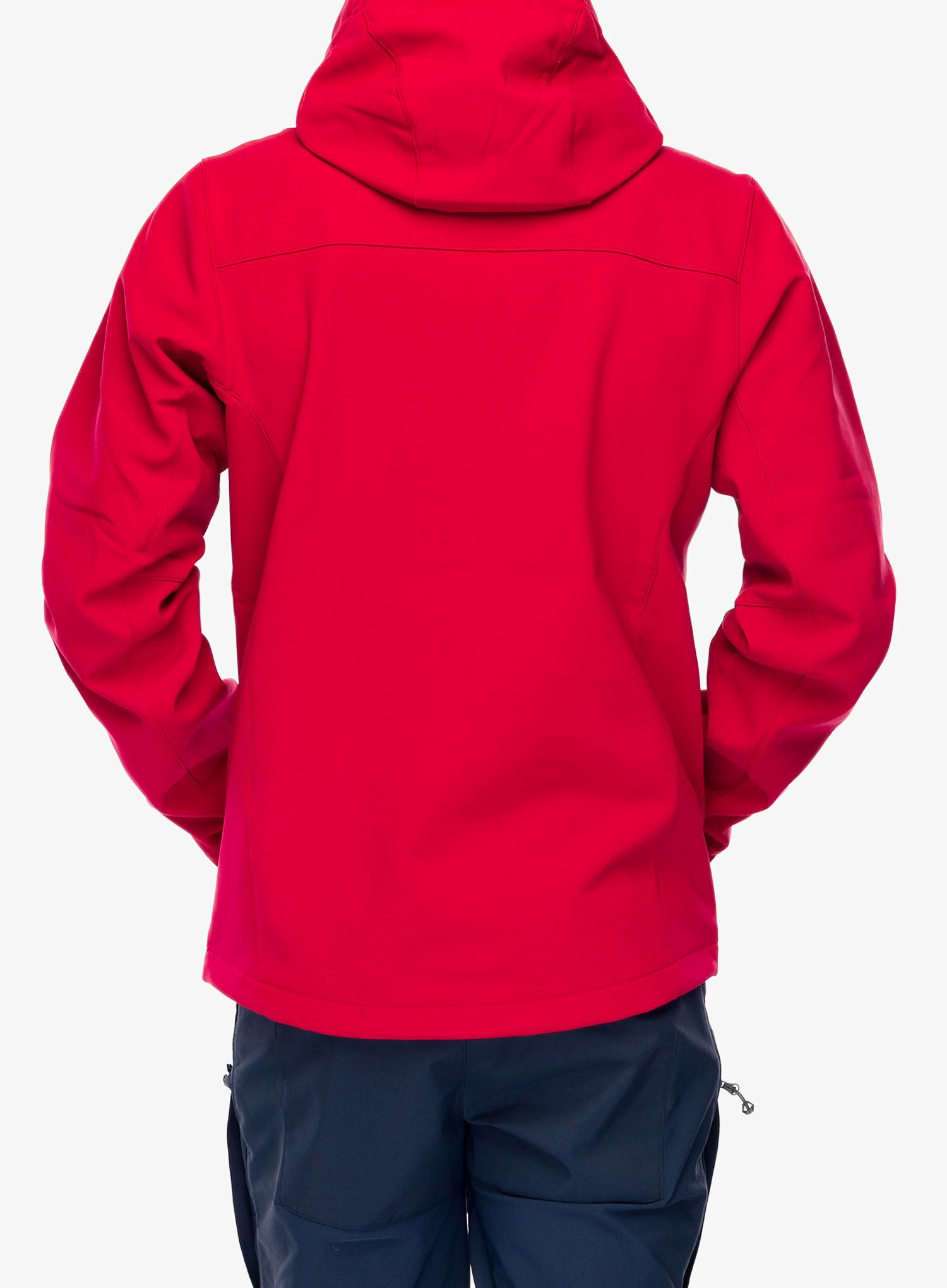 Softshell jakna Montane Windjammer XPD Hoodie - acer red