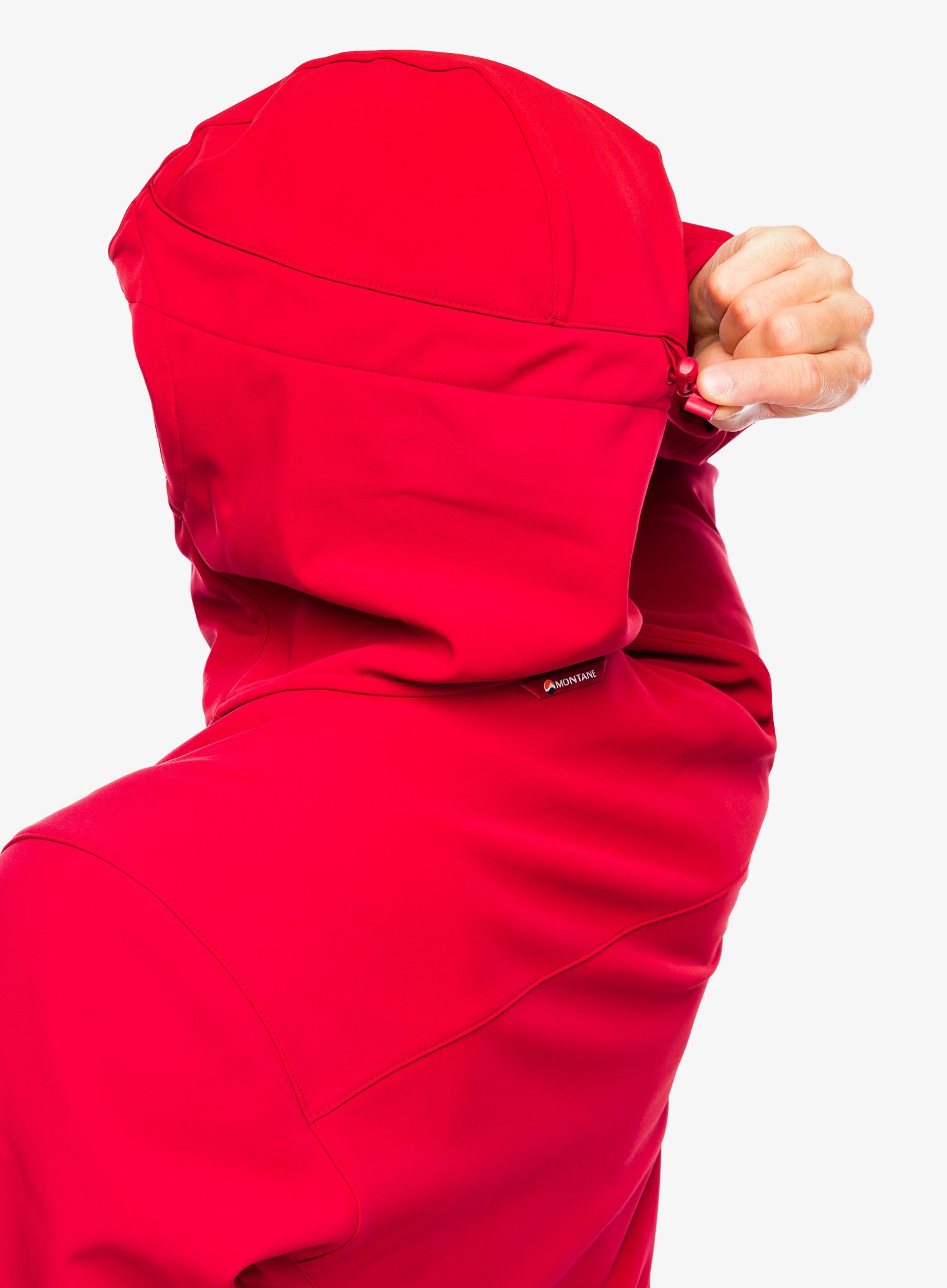 Softshell jakna Montane Windjammer XPD Hoodie - acer red