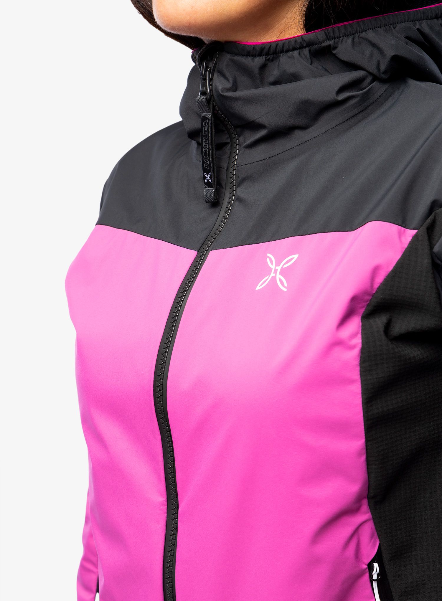 Ženska softshell jakna Montura Air Action Hybrid Jacket - intense violet