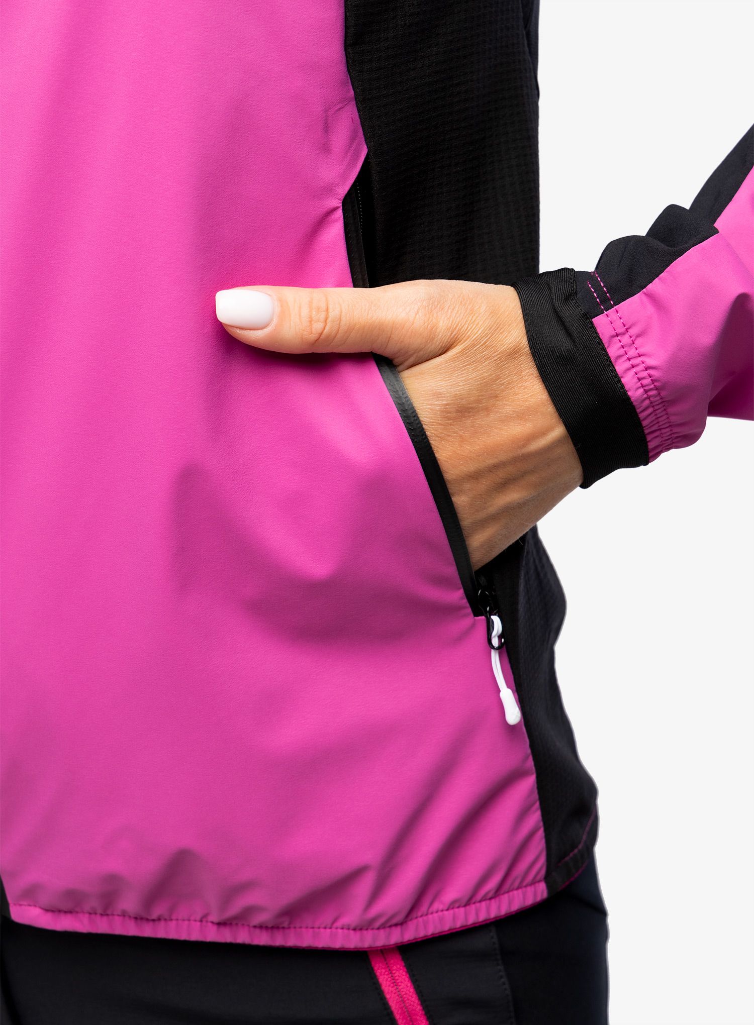Ženska softshell jakna Montura Air Action Hybrid Jacket - intense violet