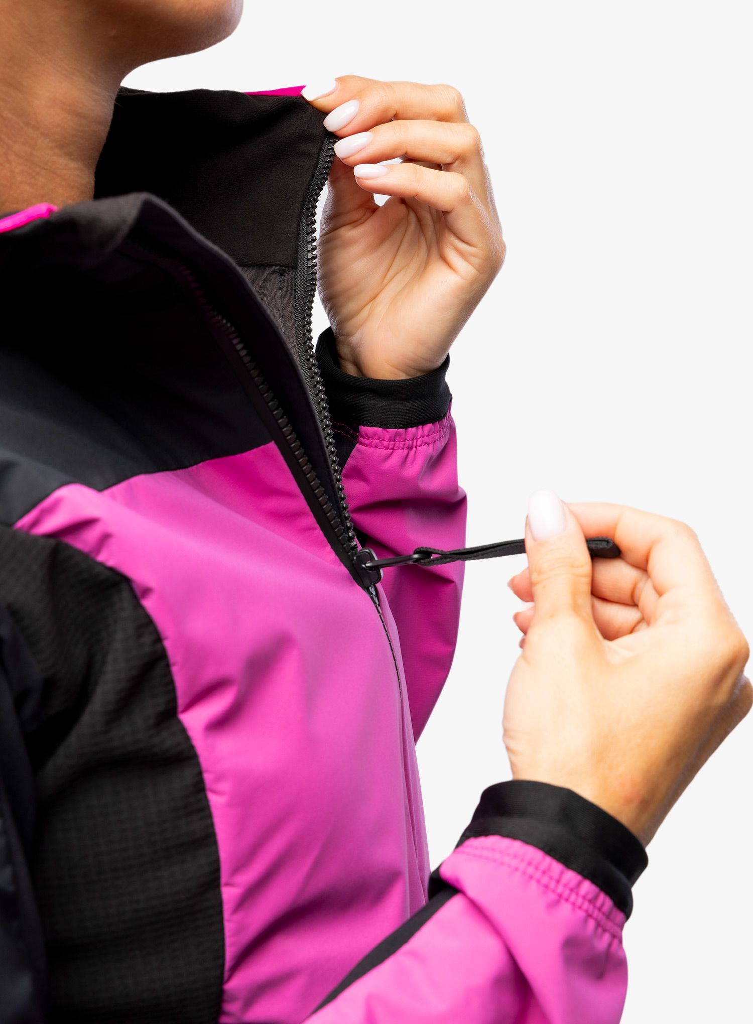 Ženska softshell jakna Montura Air Action Hybrid Jacket - intense violet