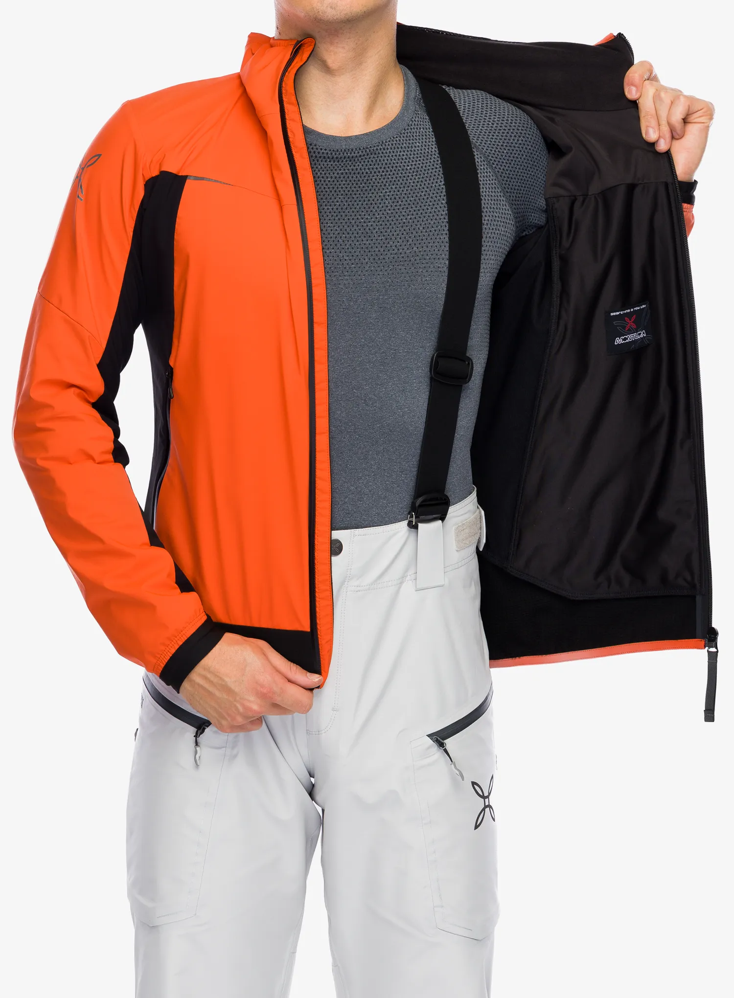 Softshell jakna Montura Air Action Hybrid Jacket - orange