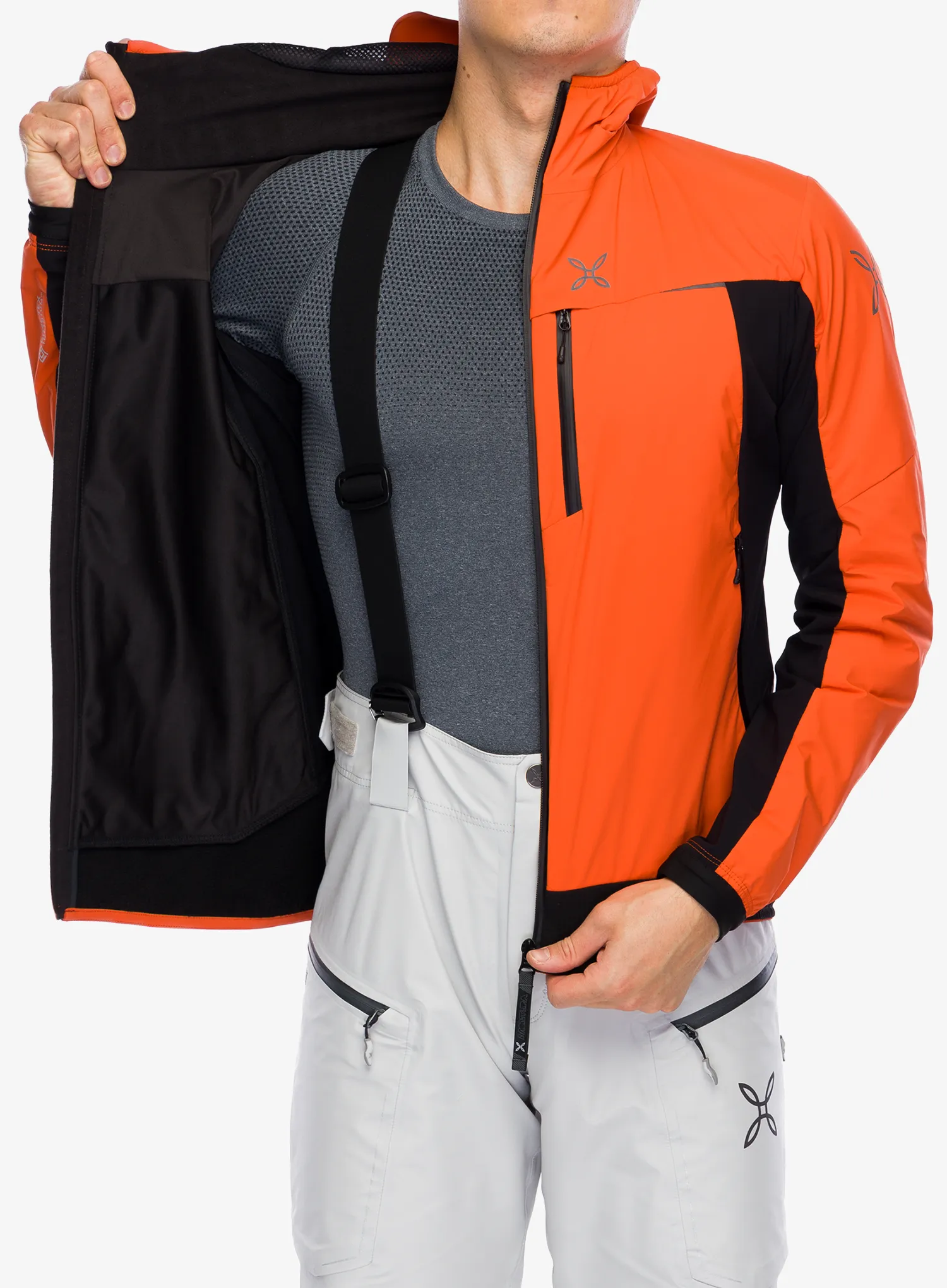 Softshell jakna Montura Air Action Hybrid Jacket - orange