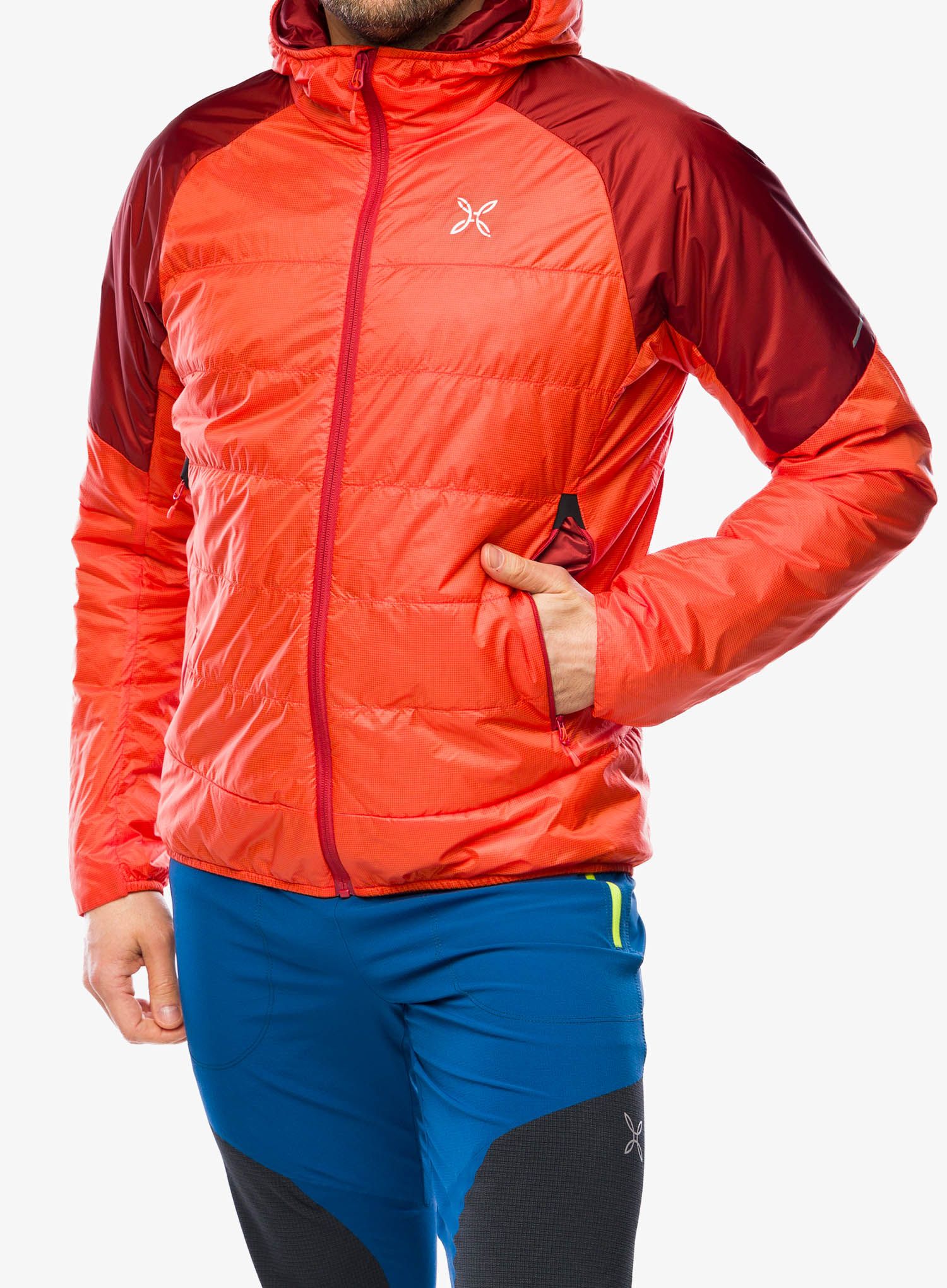 Jakna za turno smučanje Montura Alltrack 2 Jacket - bright orange/tobacco