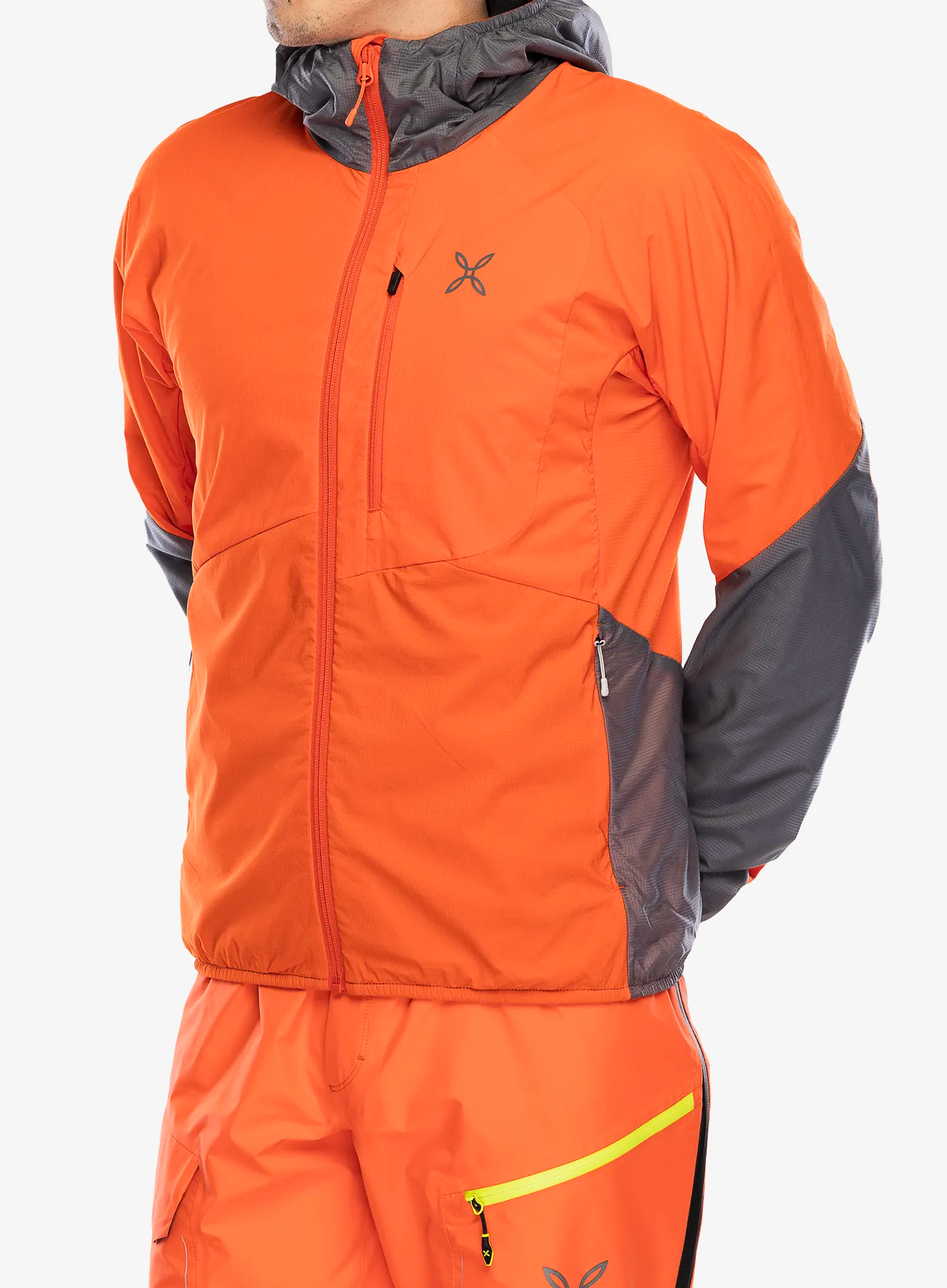 Softshell jakna Montura Alpha Evo Jacket - orange/mid grey