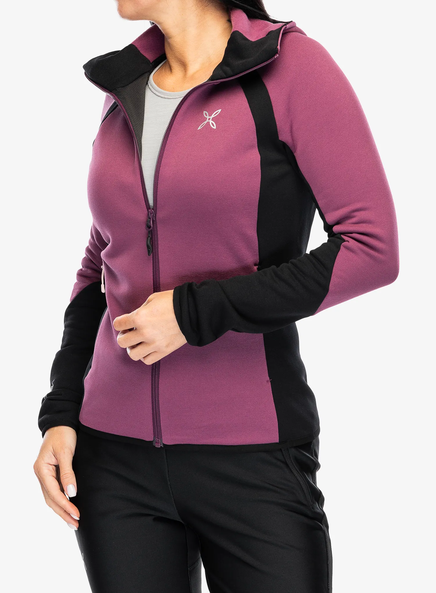 Ženski flis Montura Altitude Maglia - wine red/light rose