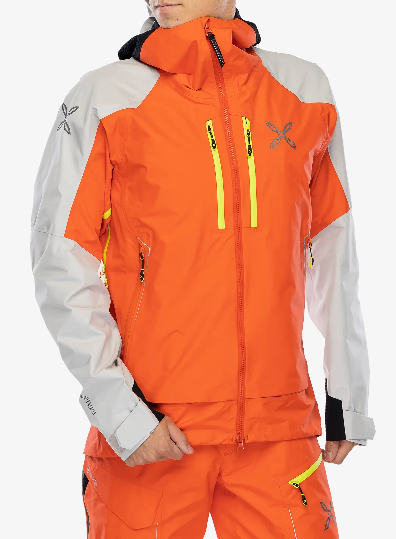 GORE-TEX jakna Montura Cliff Jacket - orange/verde lime