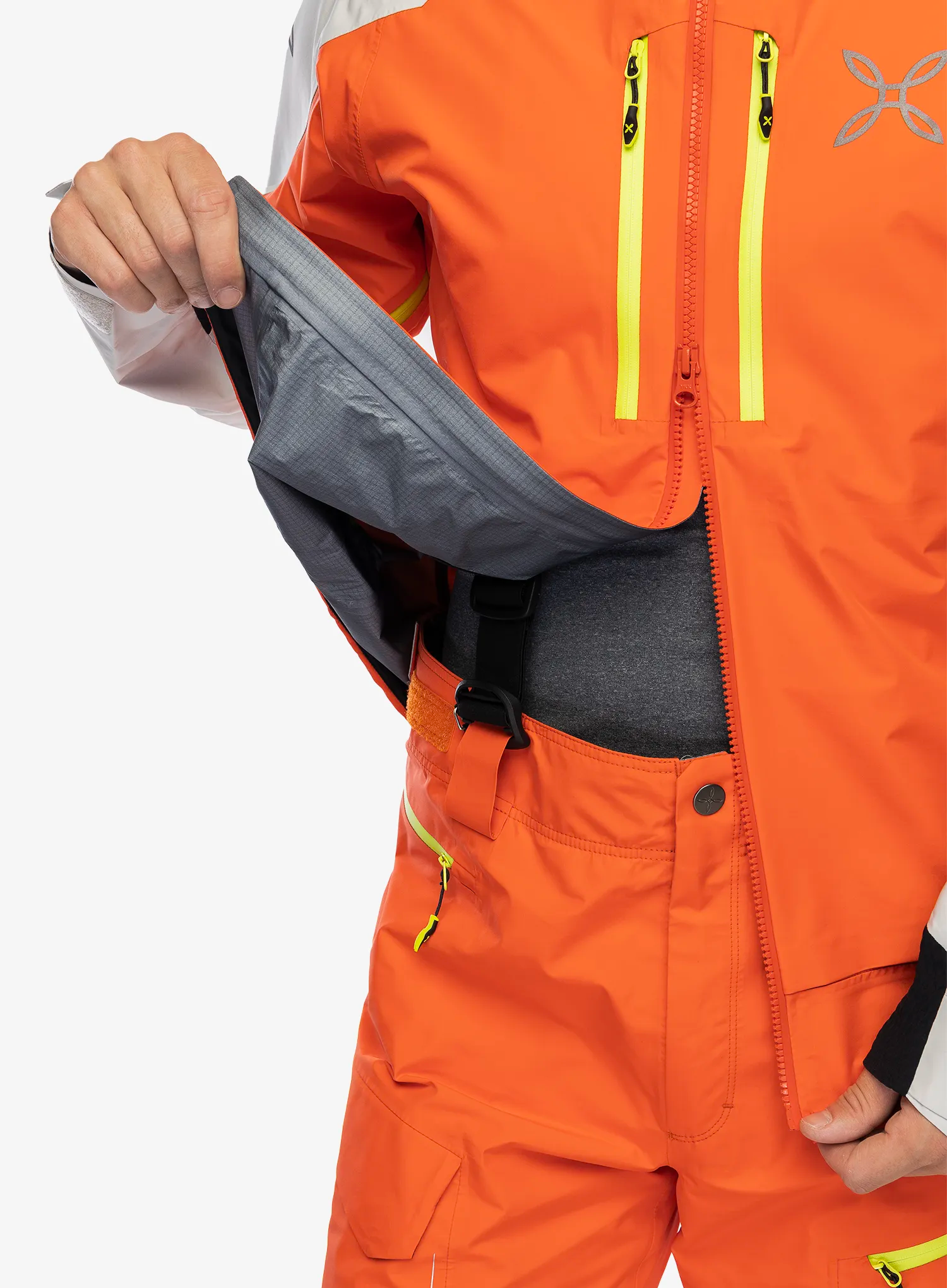 GORE-TEX jakna Montura Cliff Jacket - orange/verde lime