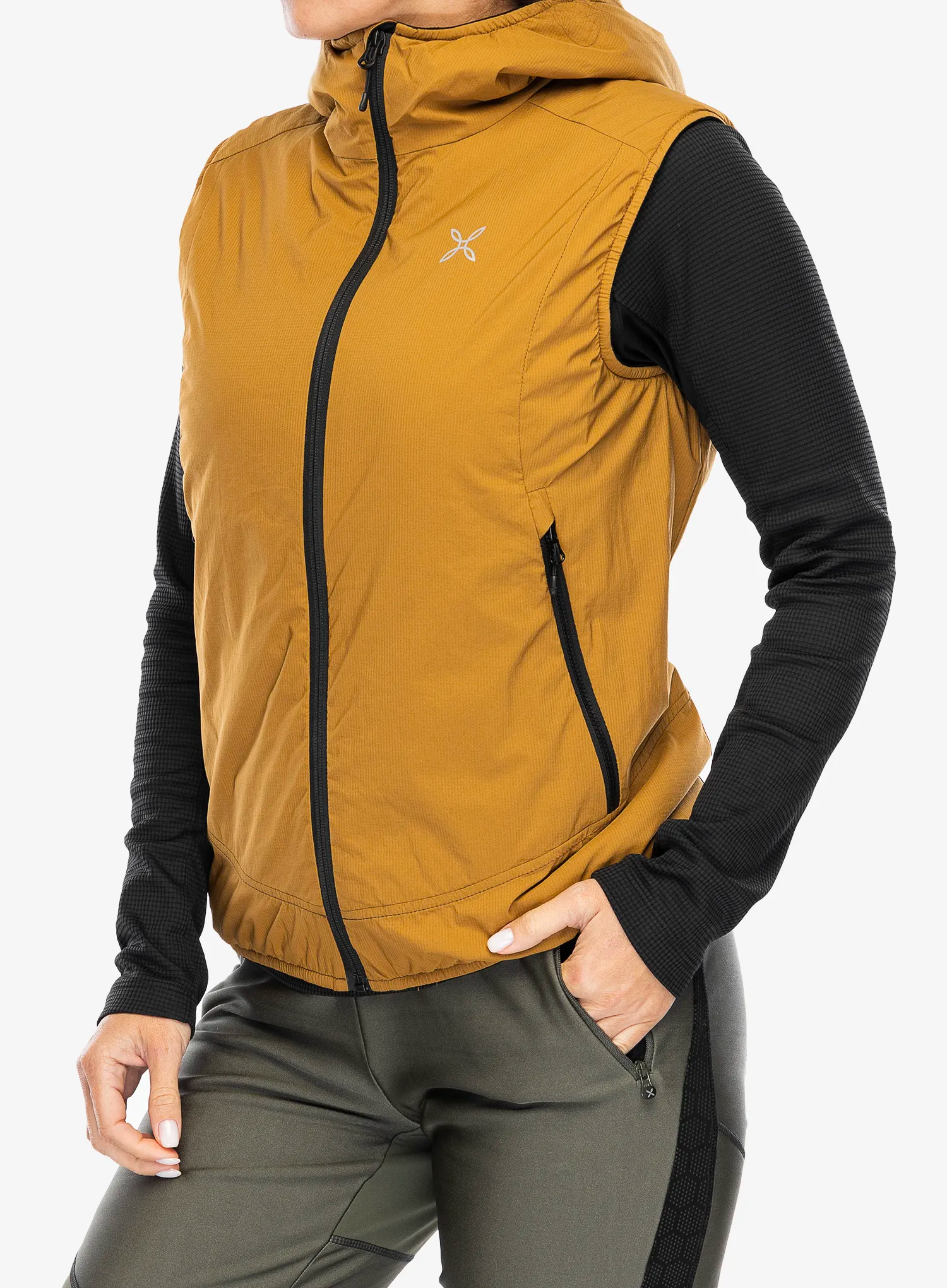 Ženski brezrokavnik Montura Dolomiti Vest - bronze brown