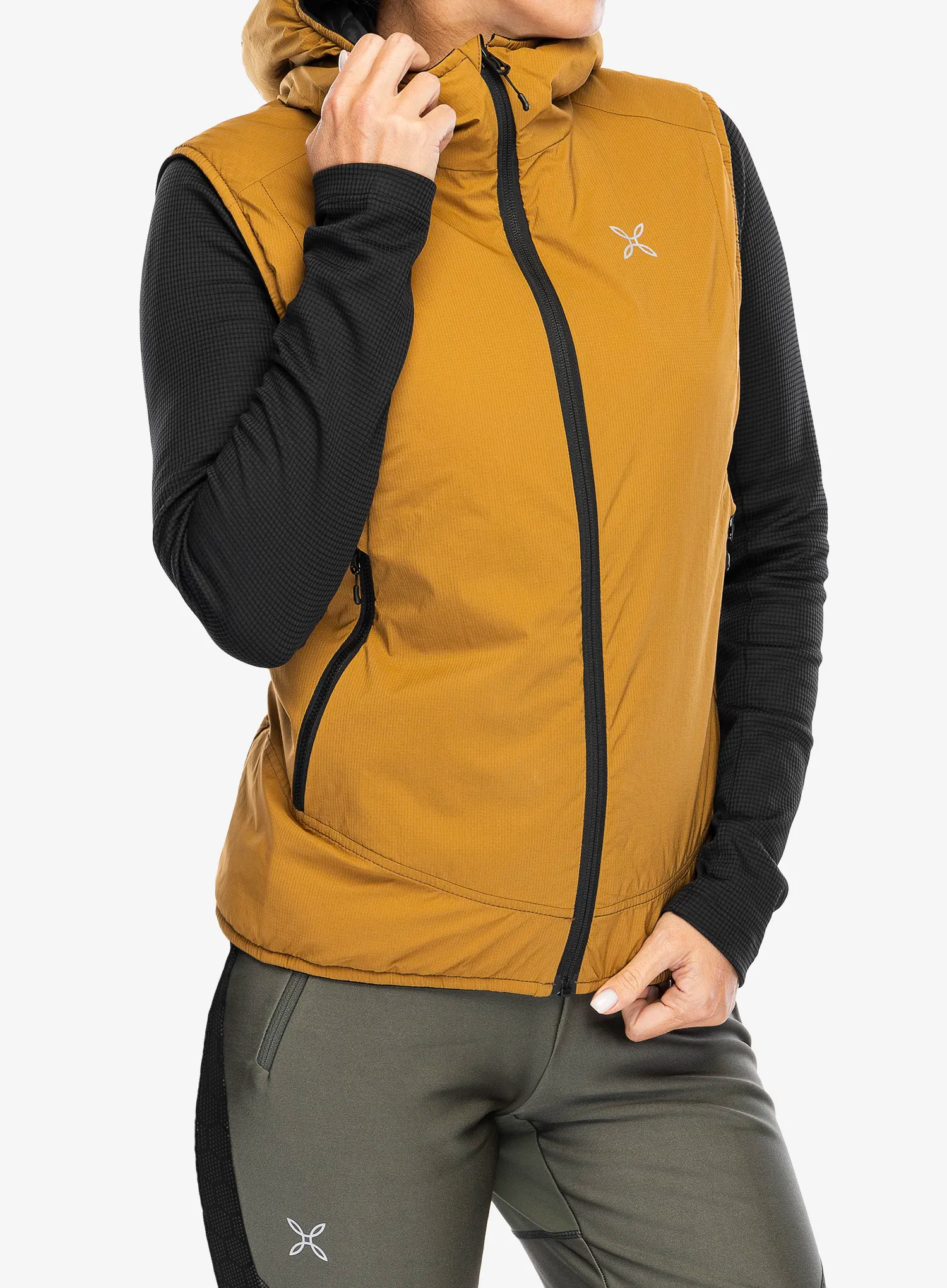 Ženski brezrokavnik Montura Dolomiti Vest - bronze brown