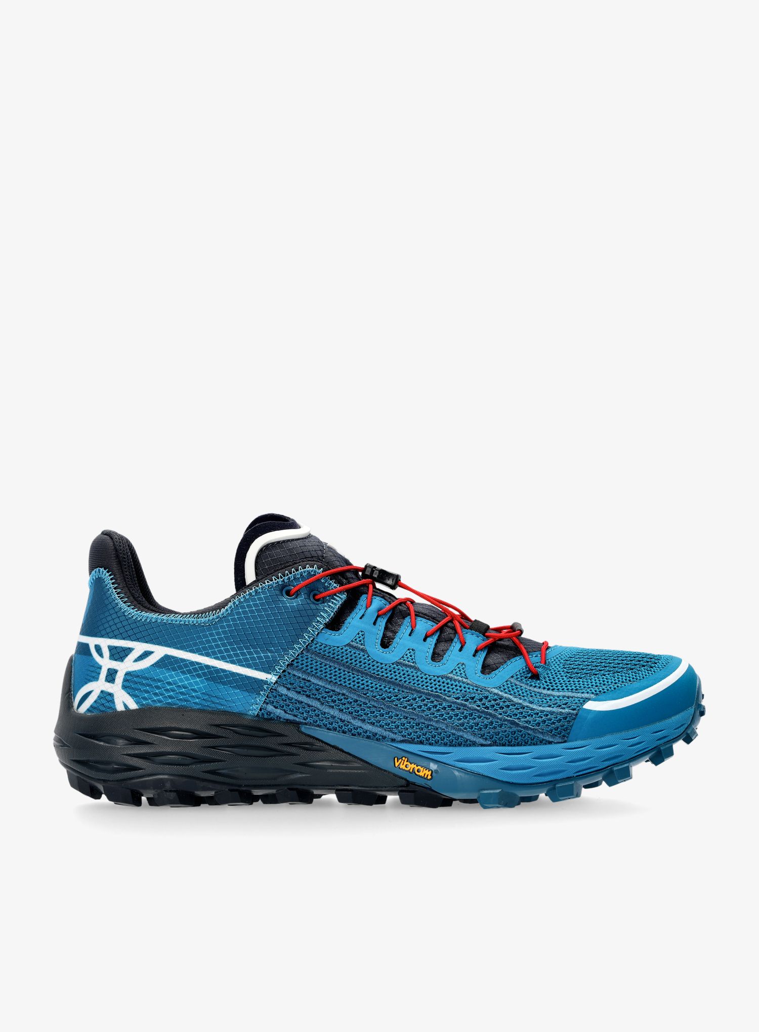 Moški tekaški čevlji Montura Drake - teal blue/red