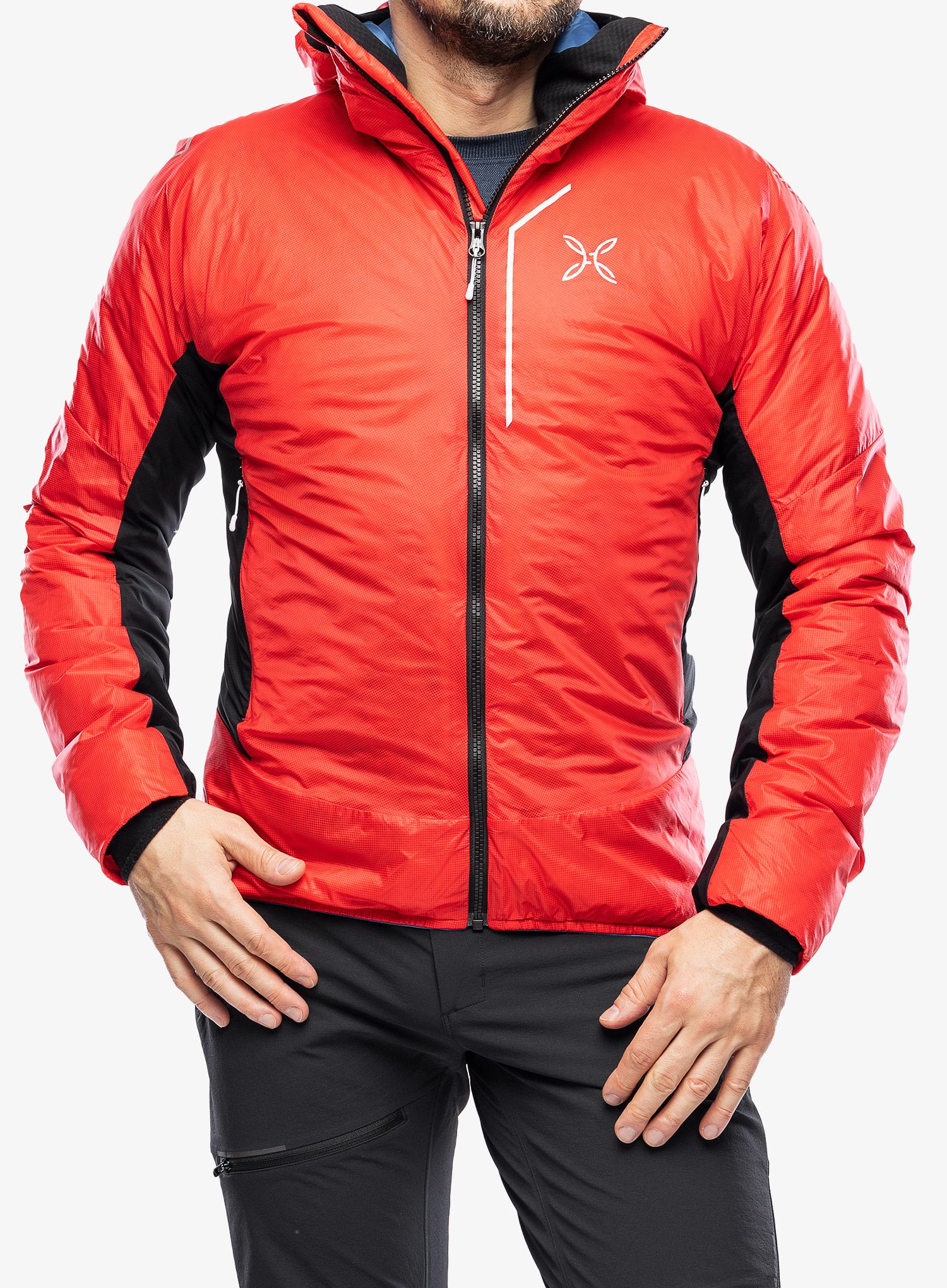 Sintetična jakna Montura Eiger Jacket - power red/bright blue