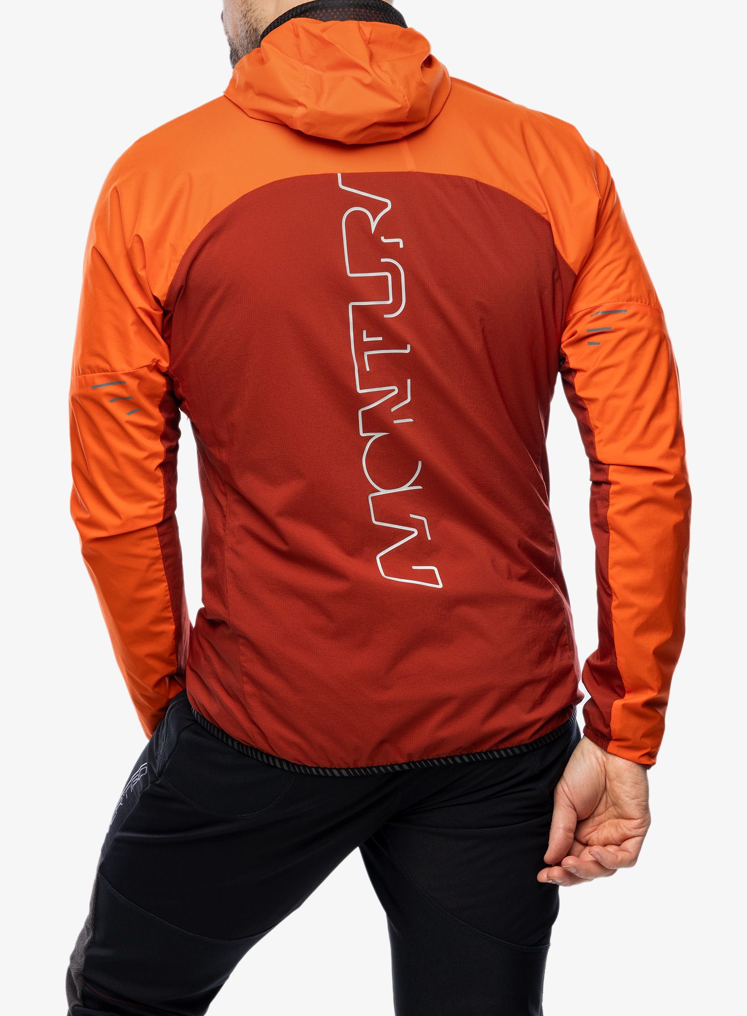 Softshell jakna Montura Eiger Light Jacket - bright orange/tobacco
