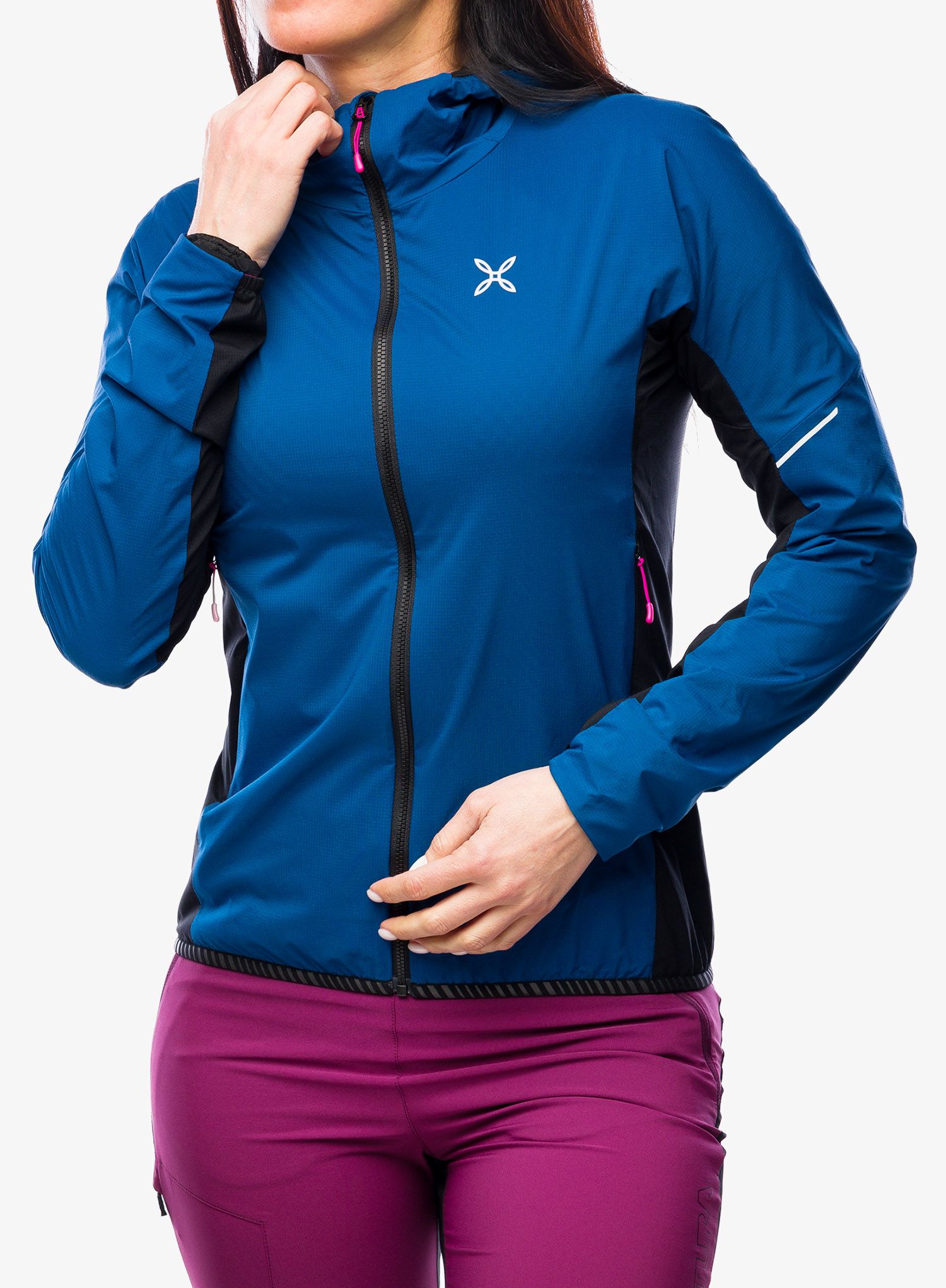 Ženska softshell jakna Montura Eiger Light Jacket - deep blue/intense violet