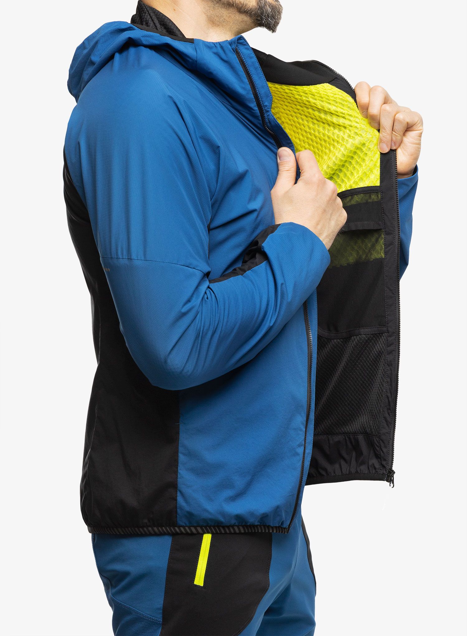 Softshell jakna Montura Eiger Light Jacket - deep blue/nero
