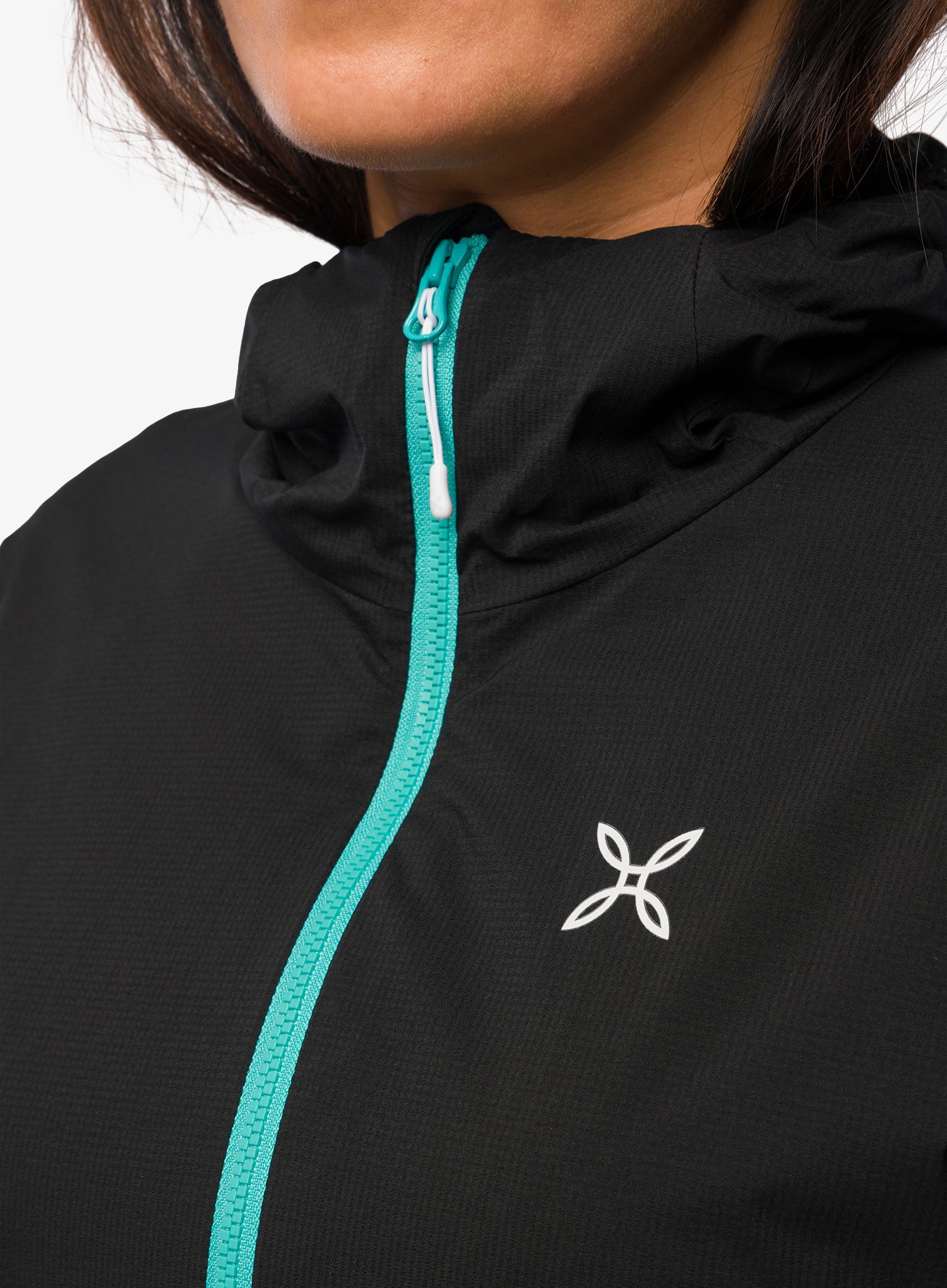 Ženska softshell jakna Montura Eiger Light Jacket - nero/care blue