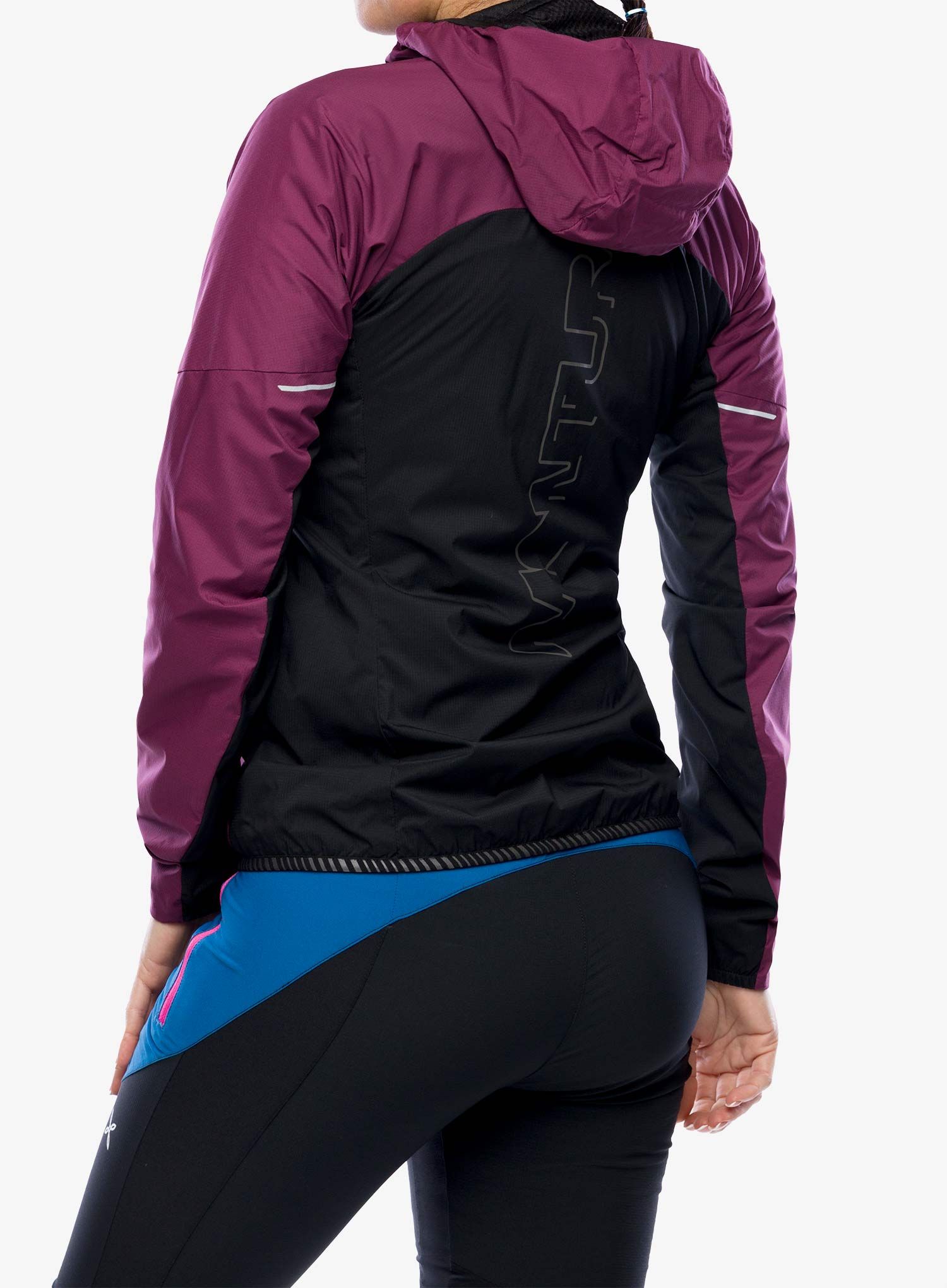 Ženska softshell jakna Montura Eiger Light Jacket - wine red/light rose