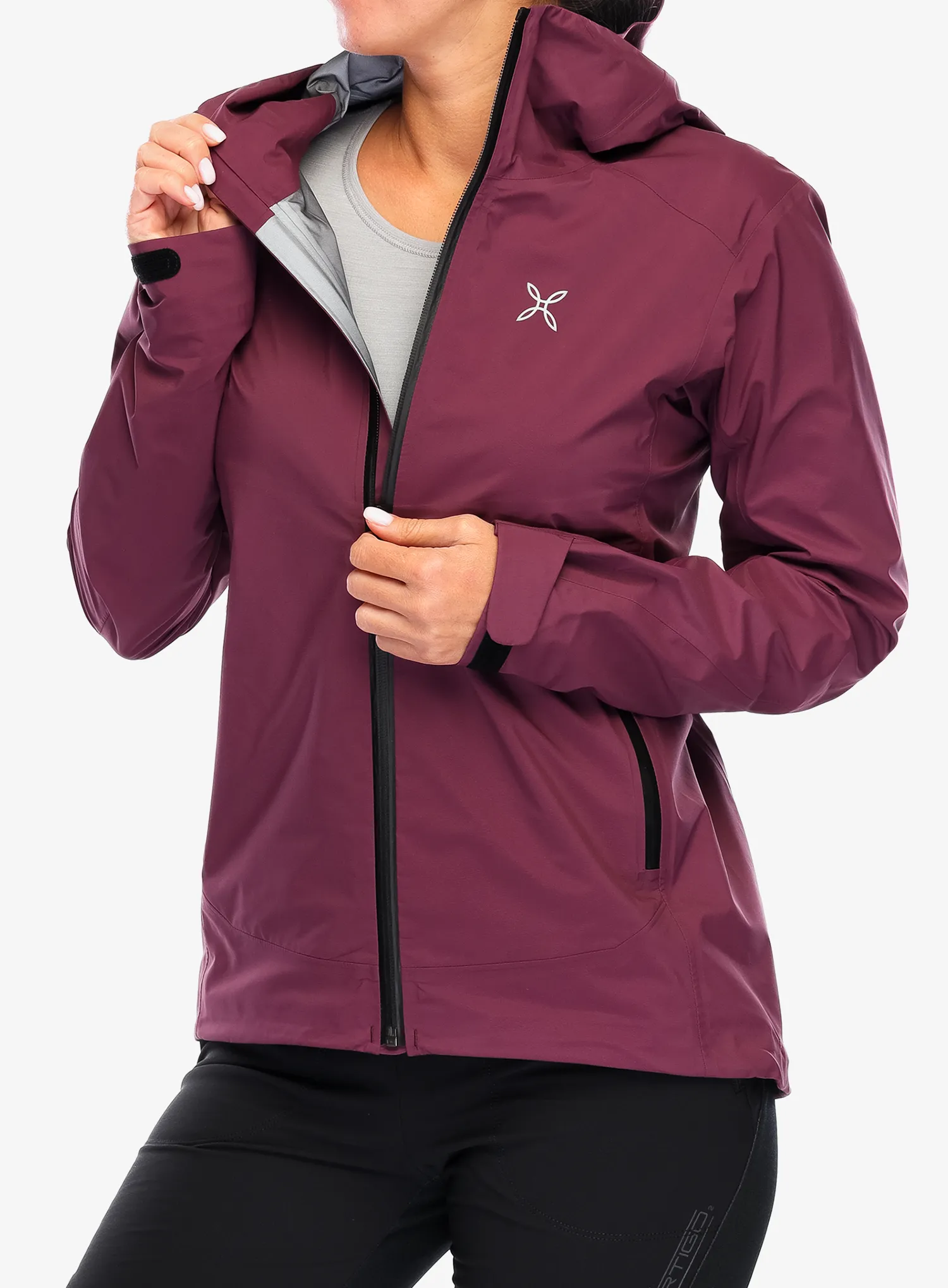 Ženske GORE-TEX jakna Montura Elba G Jacket - wine red/light rose