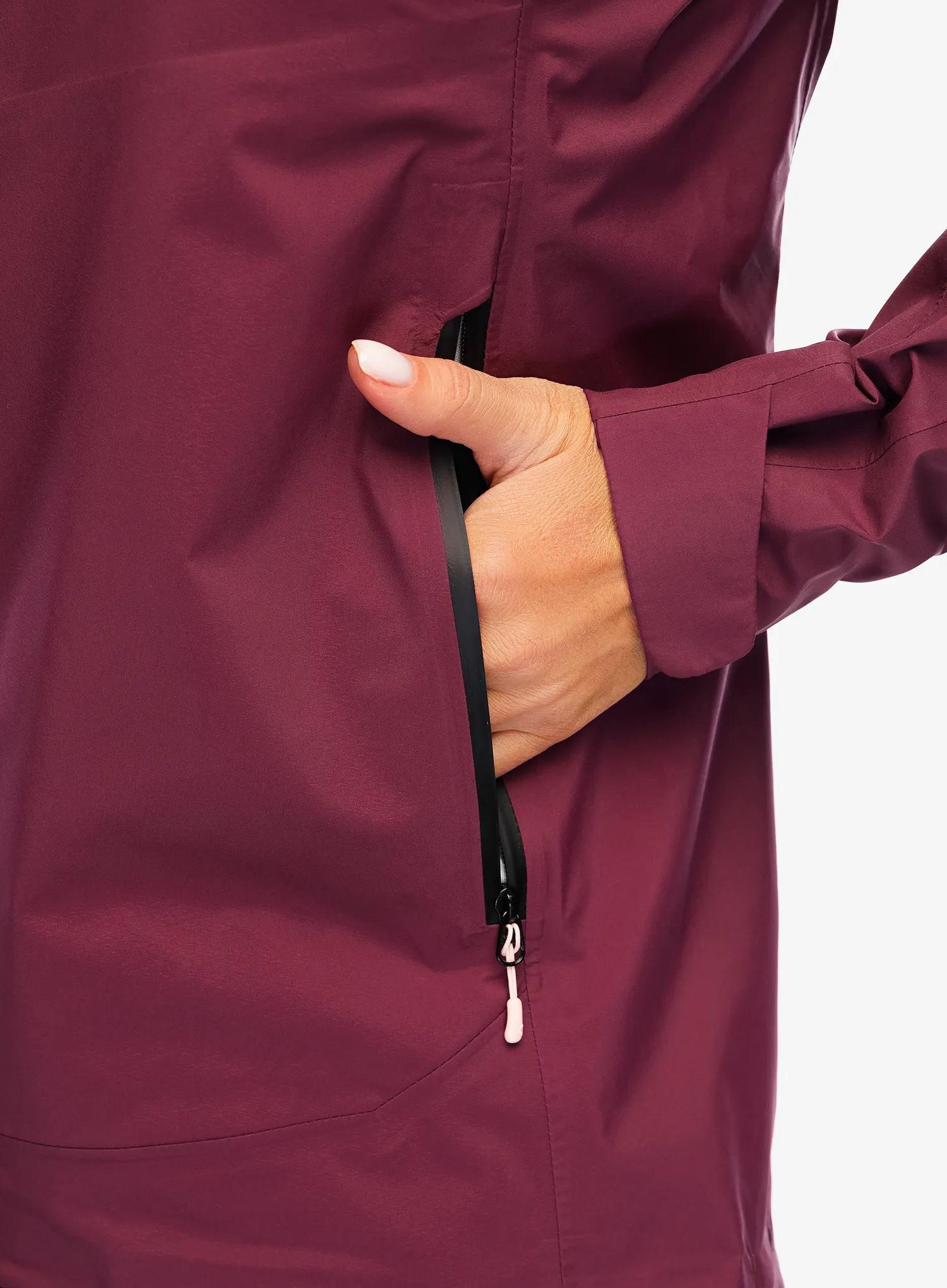 Ženske GORE-TEX jakna Montura Elba G Jacket - wine red/light rose