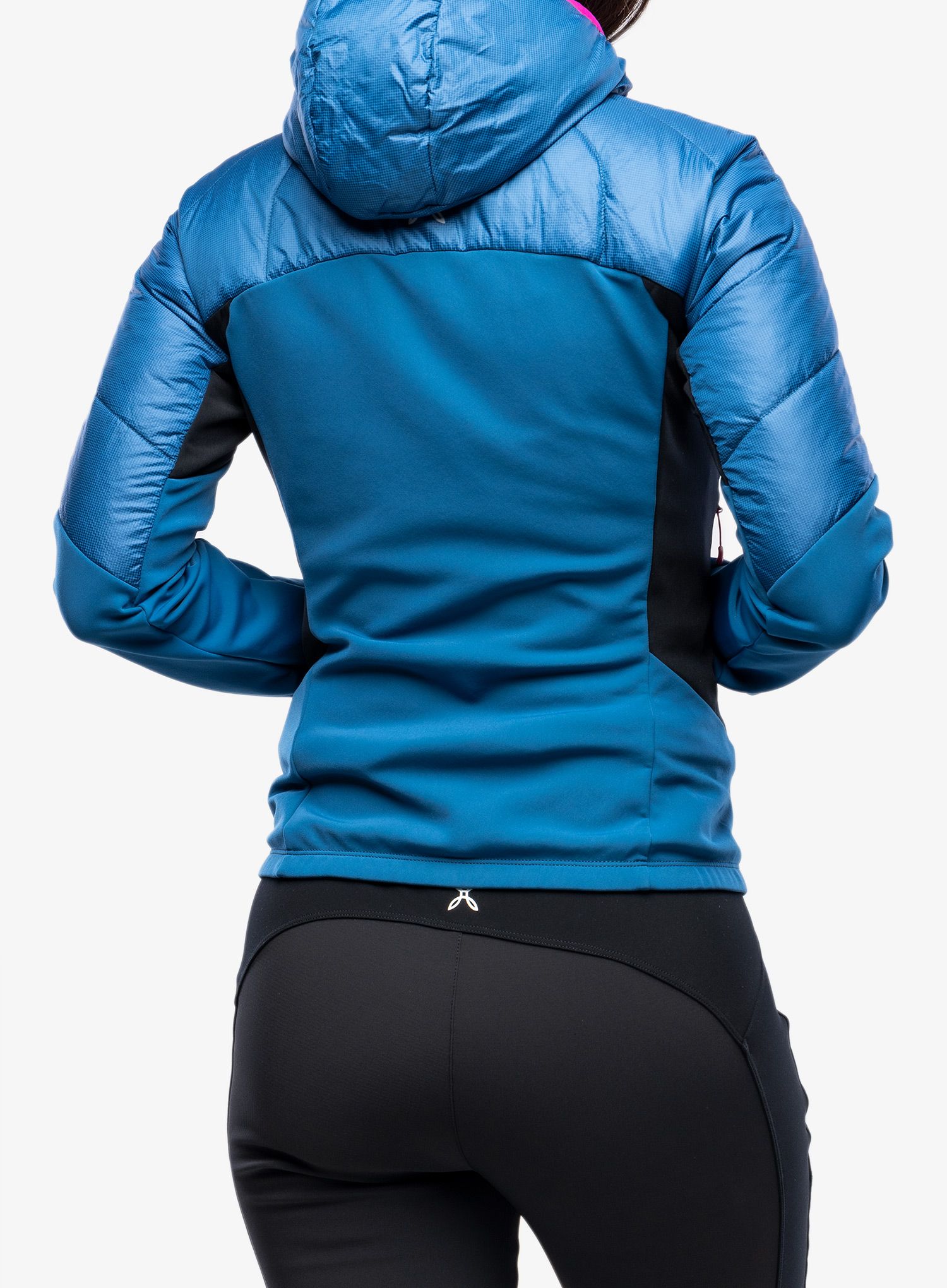 Ženska jakna za turno smučanje Montura Enigma Hybrid Jacket - deep blue/intense violet