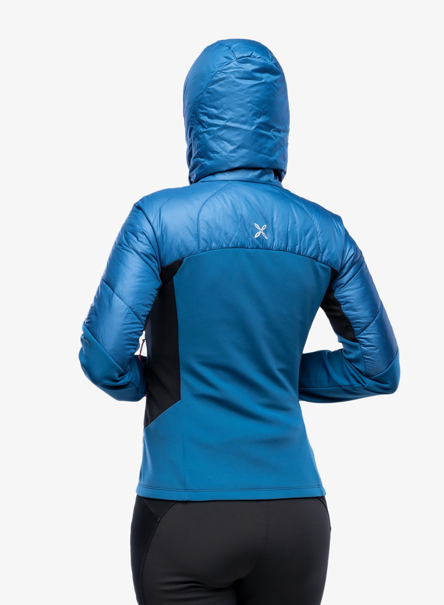 Ženska jakna za turno smučanje Montura Enigma Hybrid Jacket - deep blue/intense violet