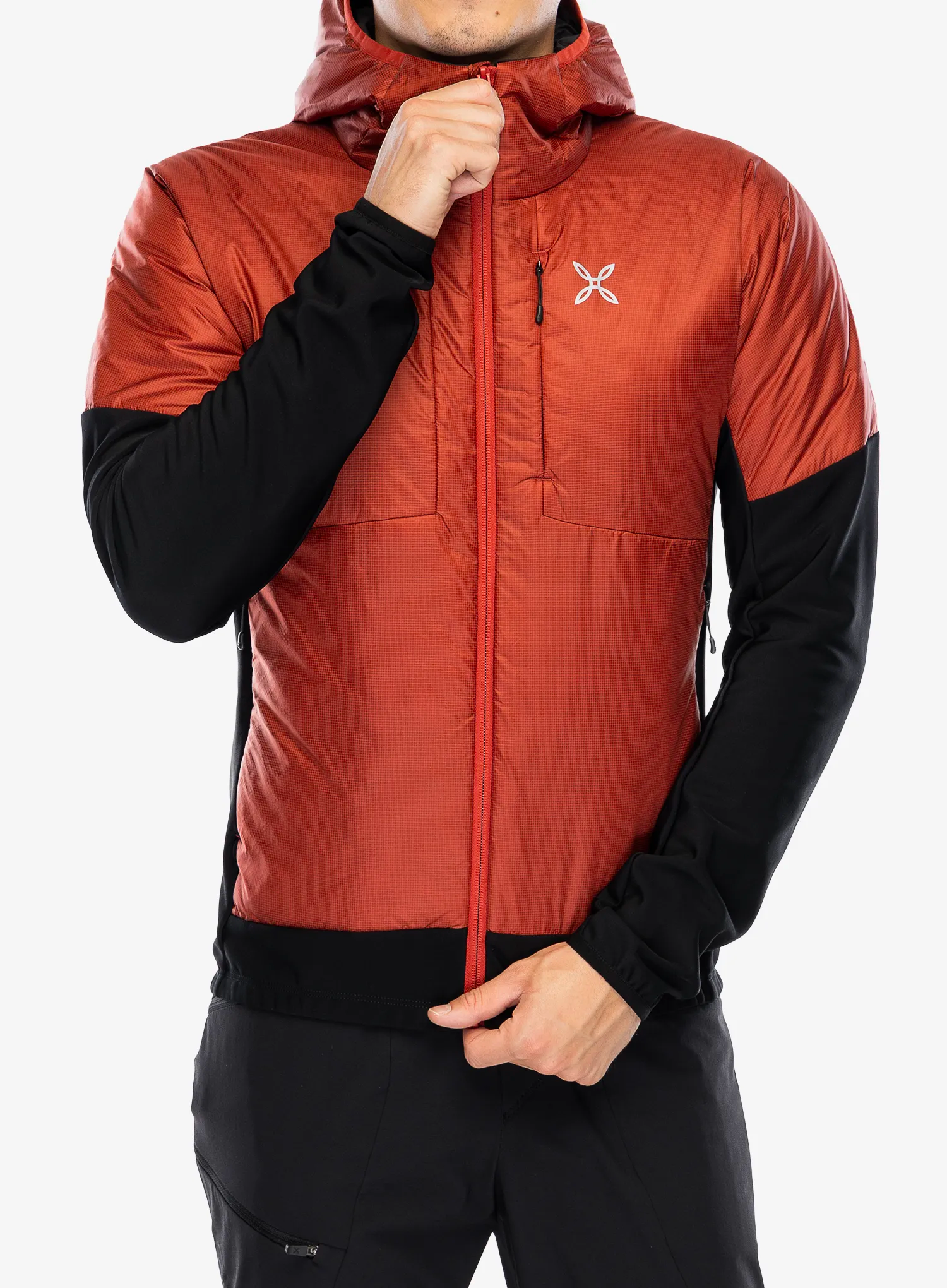 Hibridna jakna Montura Enigma Hybrid Jacket - tobacco/black