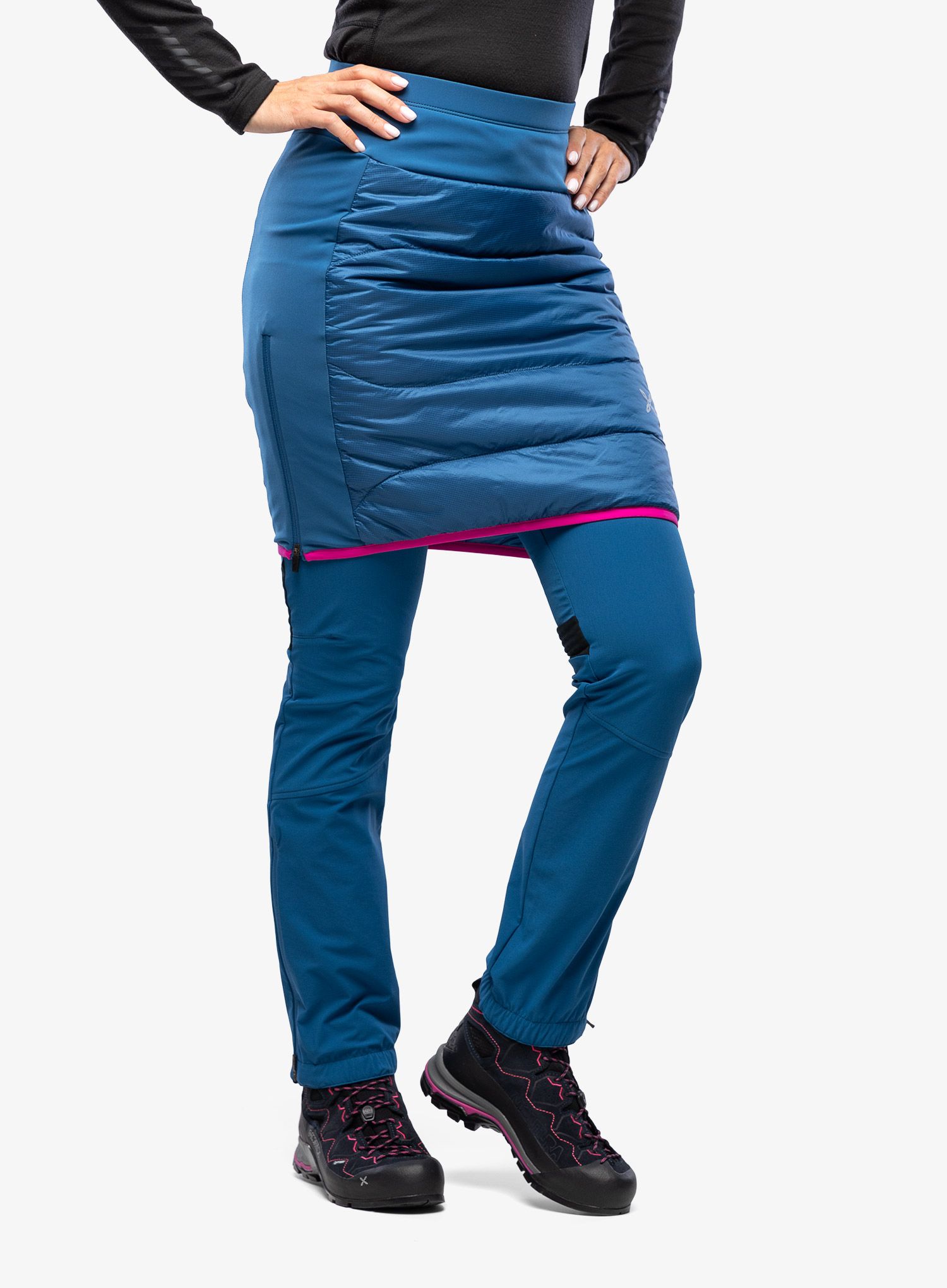 Podloženo krilo Montura Enigma Skirt - deep blue/intense violet