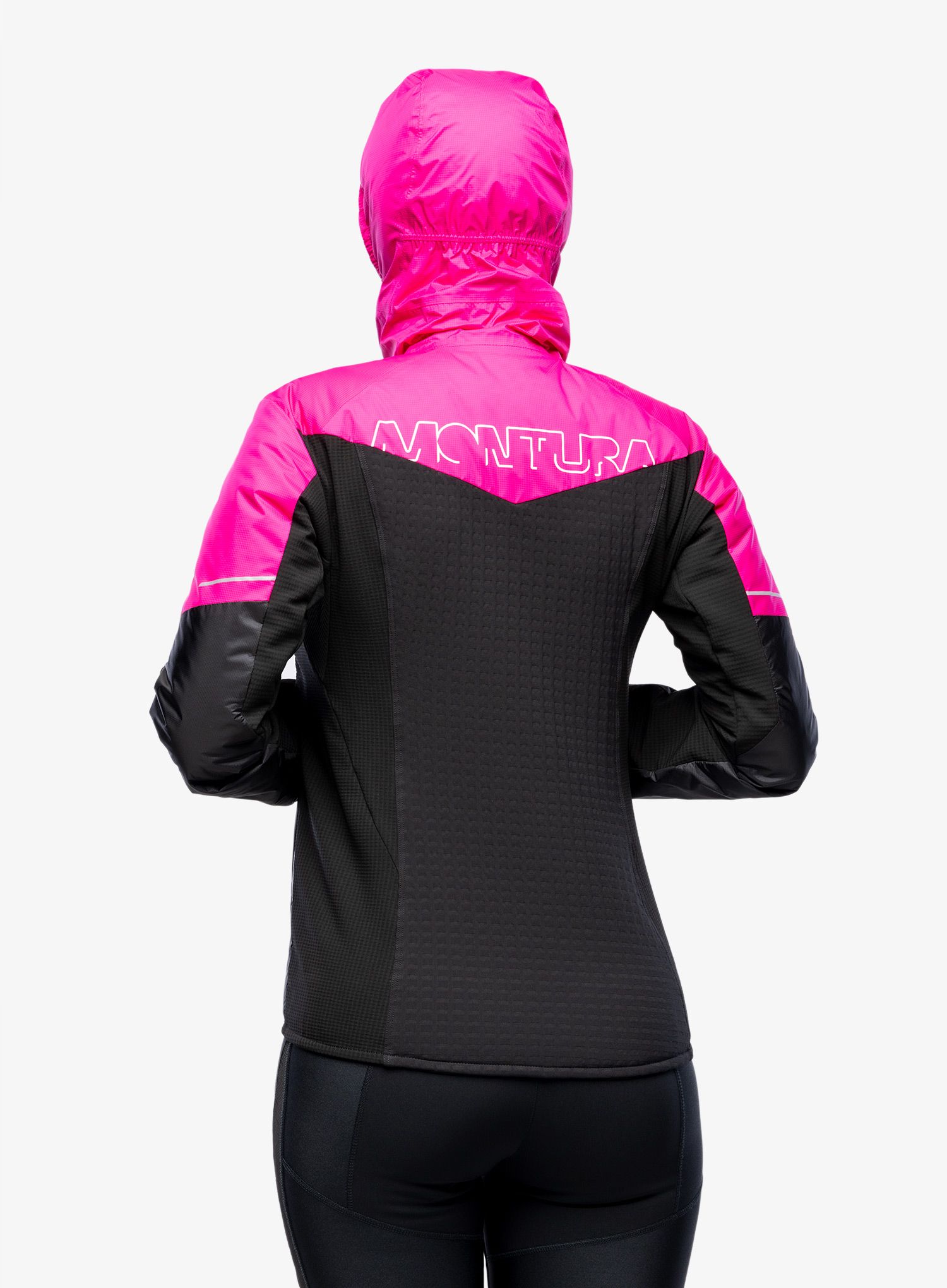 Ženska hibridna jakna Montura Escape Hybrid Jacket - black/intense violet