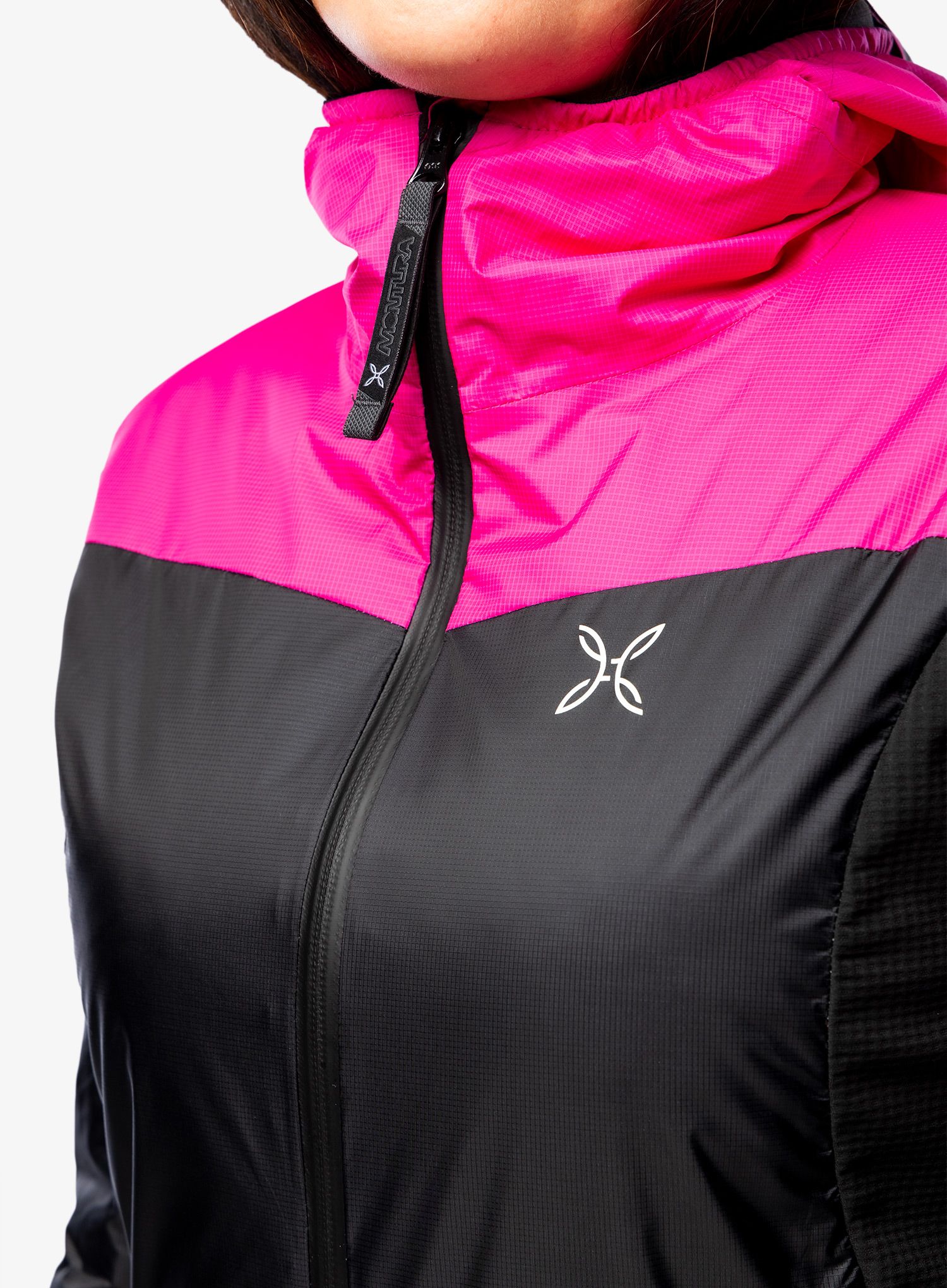 Ženska hibridna jakna Montura Escape Hybrid Jacket - black/intense violet