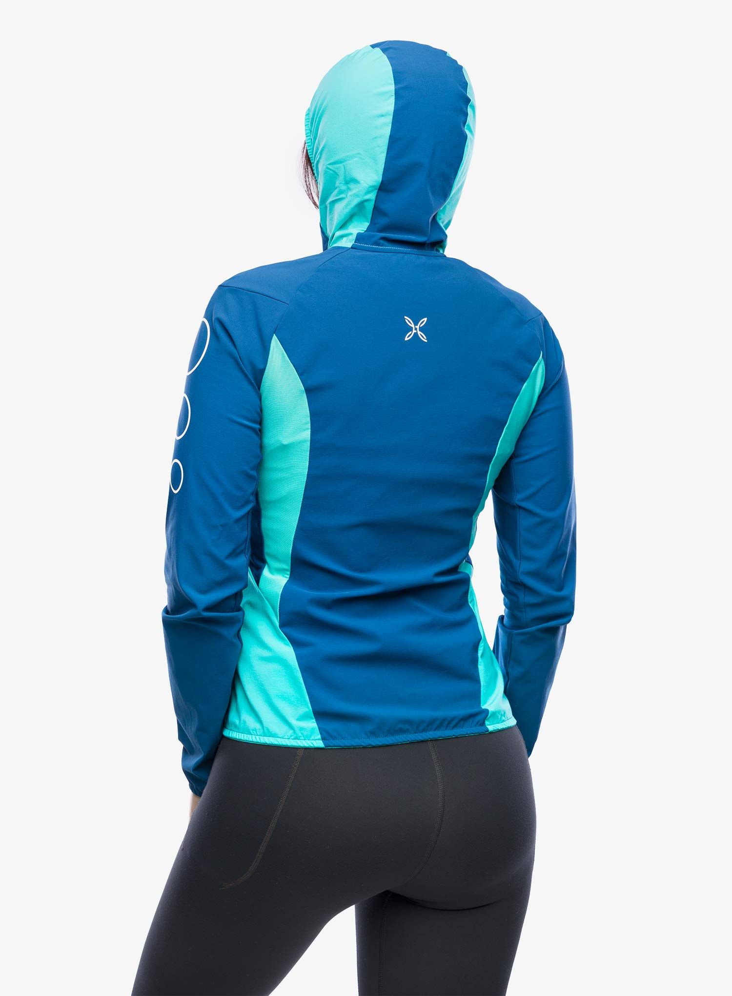 Ženska jakna za tek Montura Flash Sky Jacket - deep blue/light blue