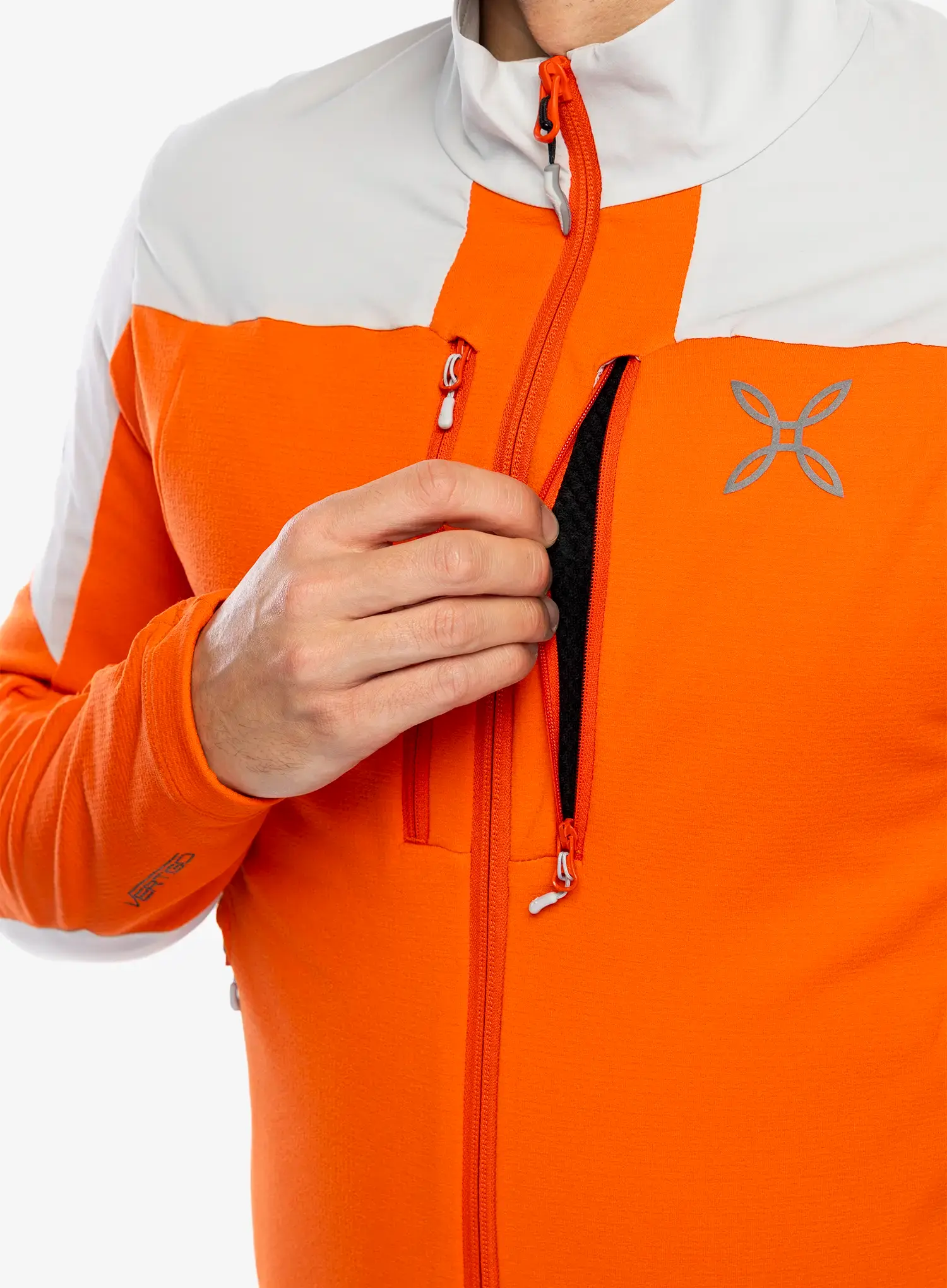 Puloverji brez kapuce Montura Force Maglia - orange/quiet grey