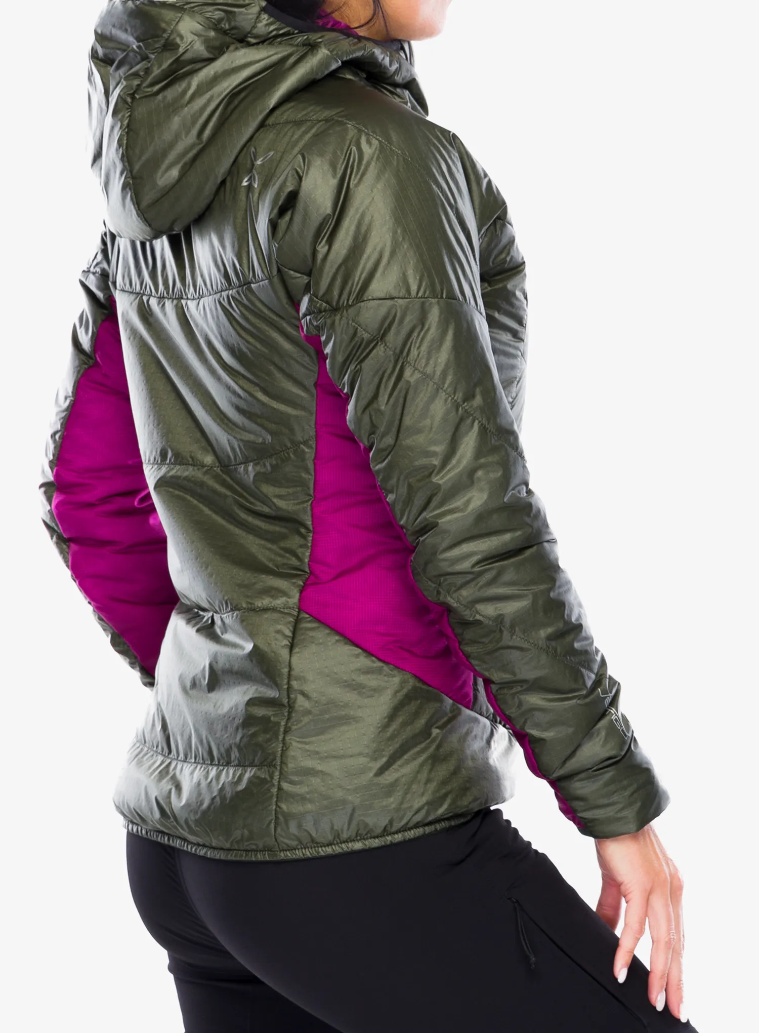 Ženska sintetična jakna Montura Force Primaloft Jacket - sage green/wine red