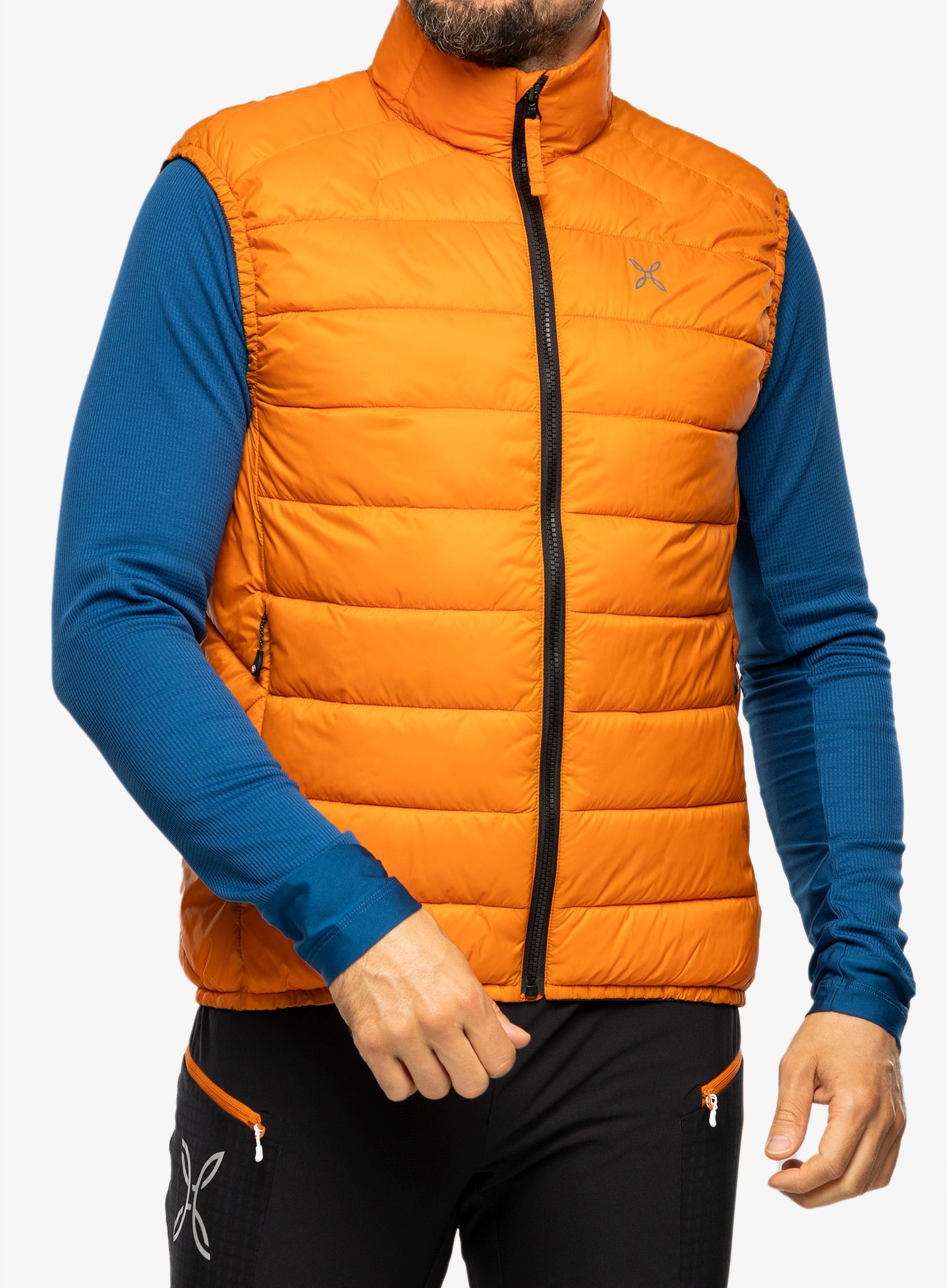 Podložen brezrokavnik Montura Garda Vest - mandarine