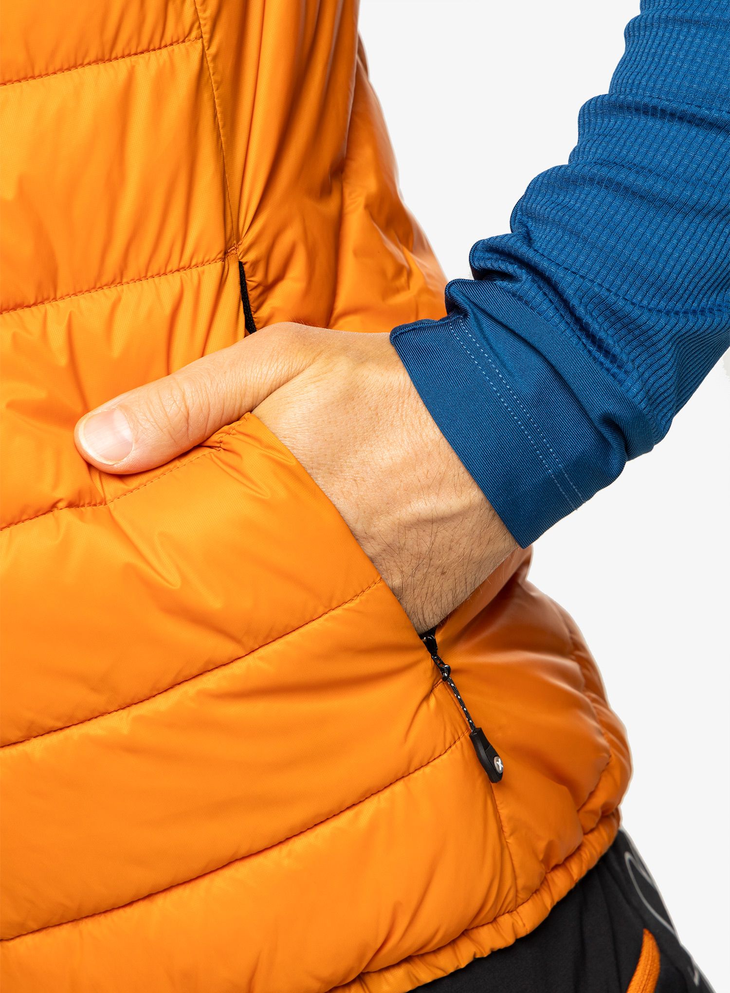 Podložen brezrokavnik Montura Garda Vest - mandarine