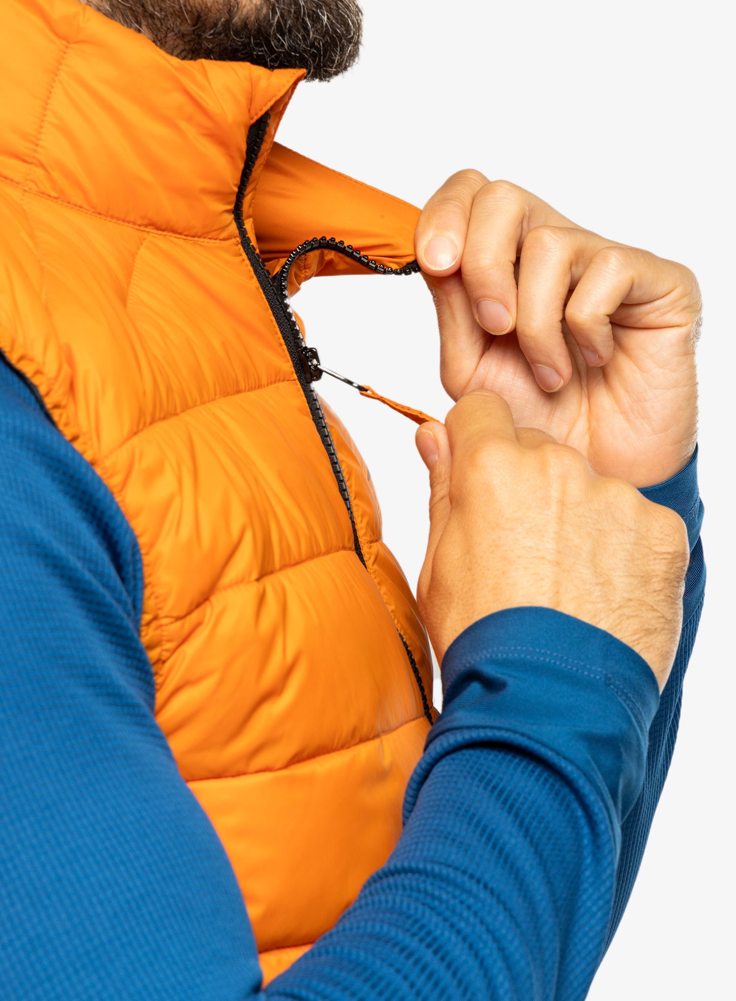 Podložen brezrokavnik Montura Garda Vest - mandarine