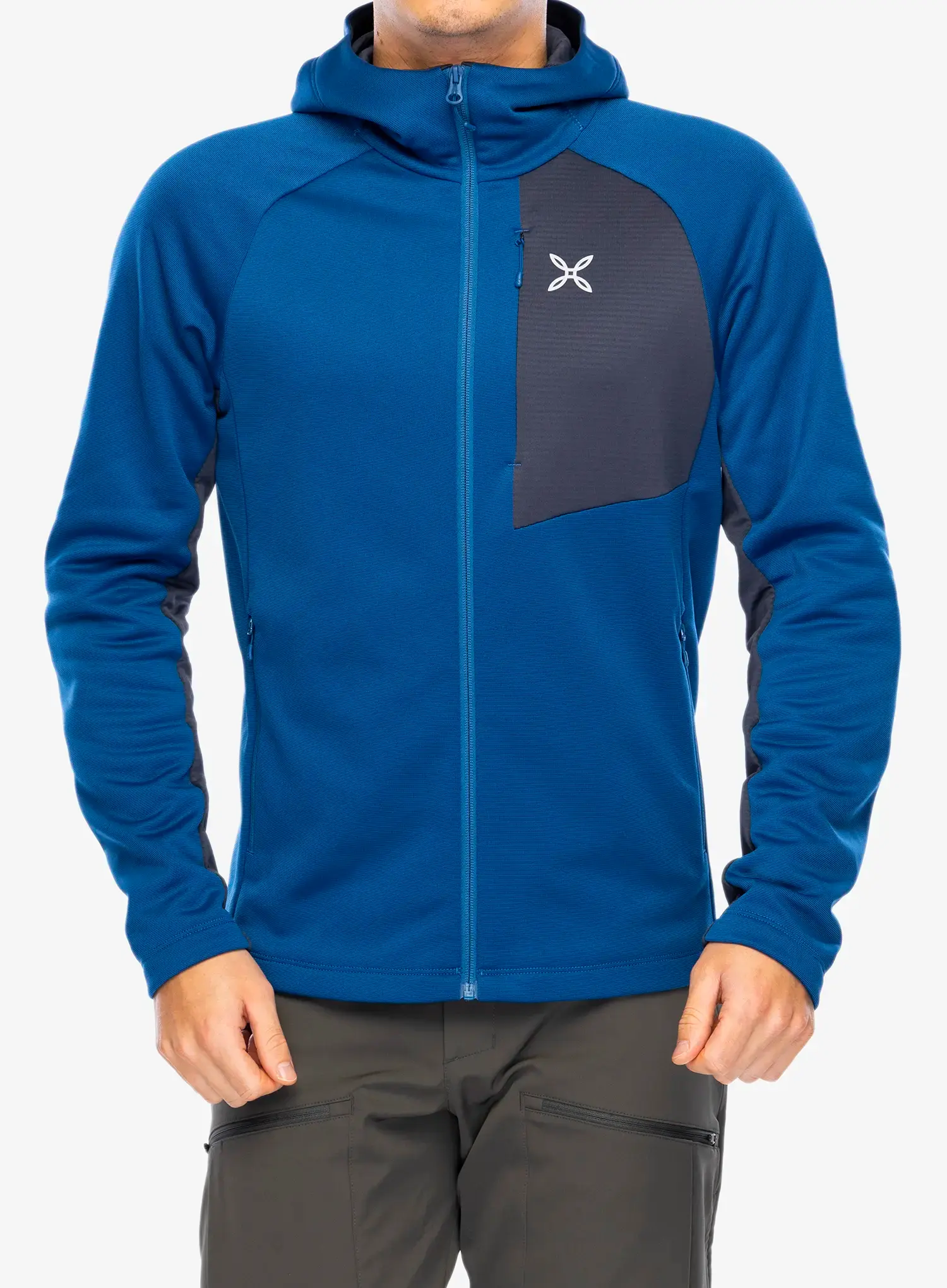 Flis Montura Groove Maglia - deep blue/graphite blue