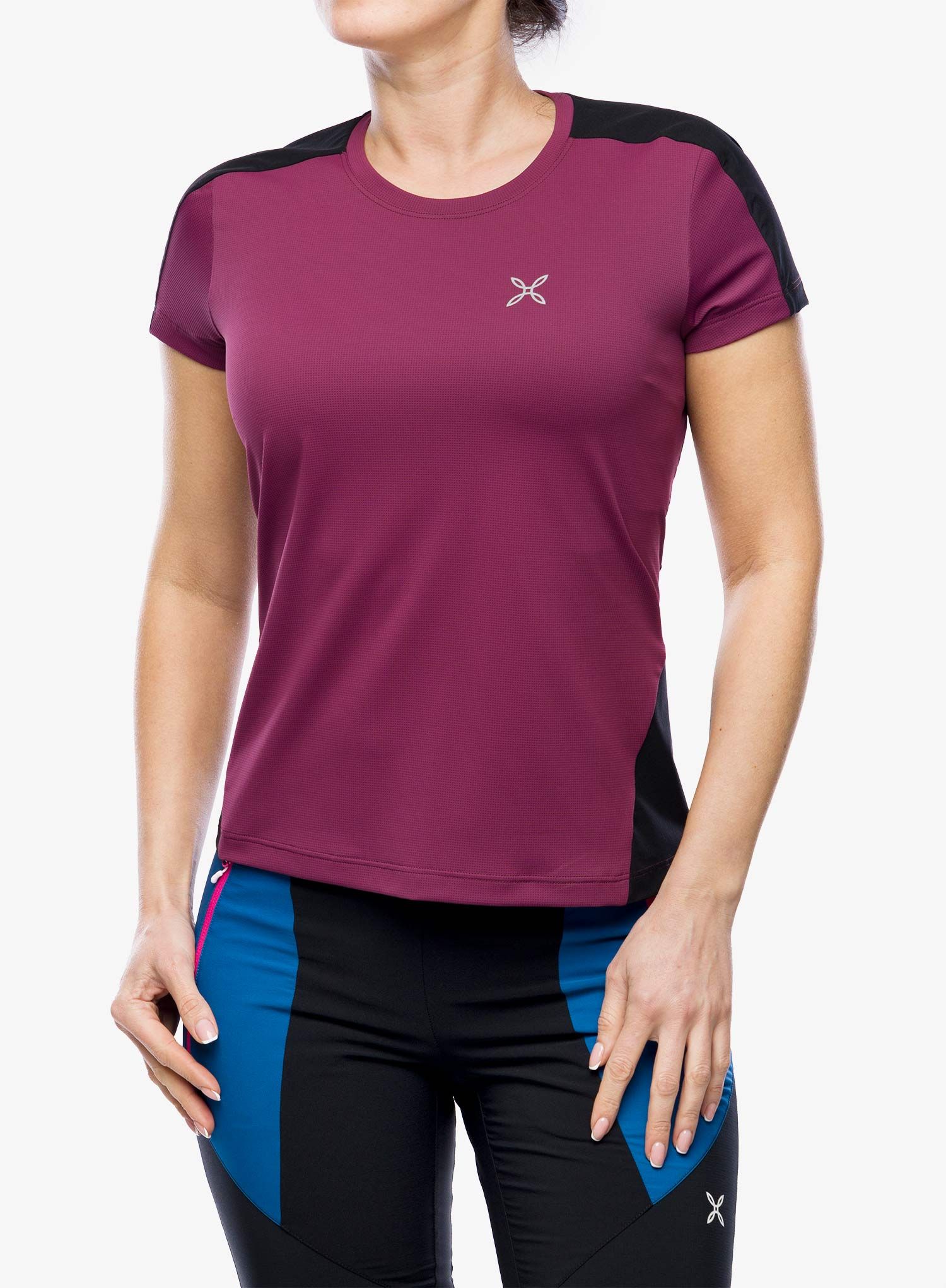 Ženska majica Montura Hade T-Shirt - wine red