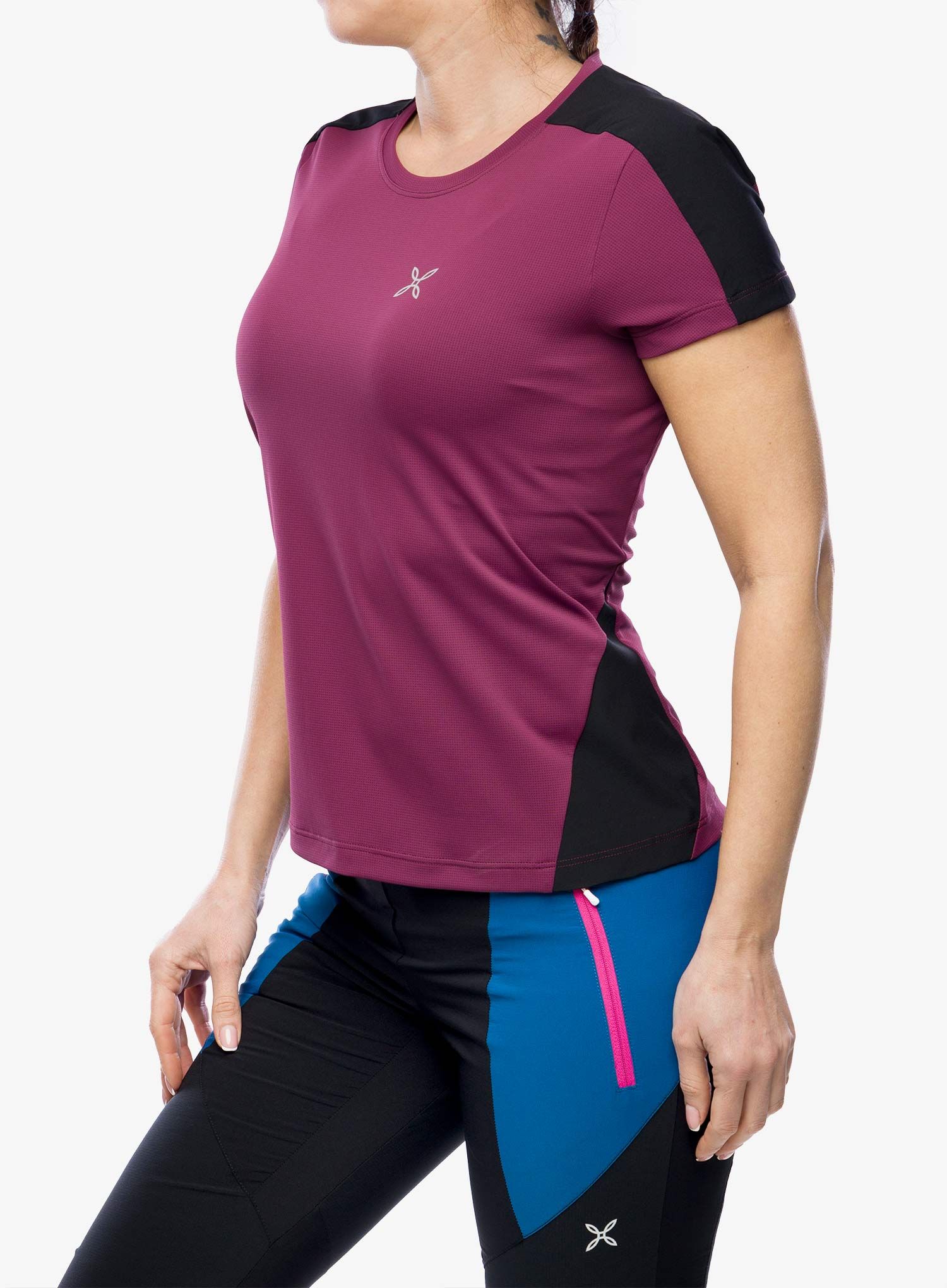 Ženska majica Montura Hade T-Shirt - wine red