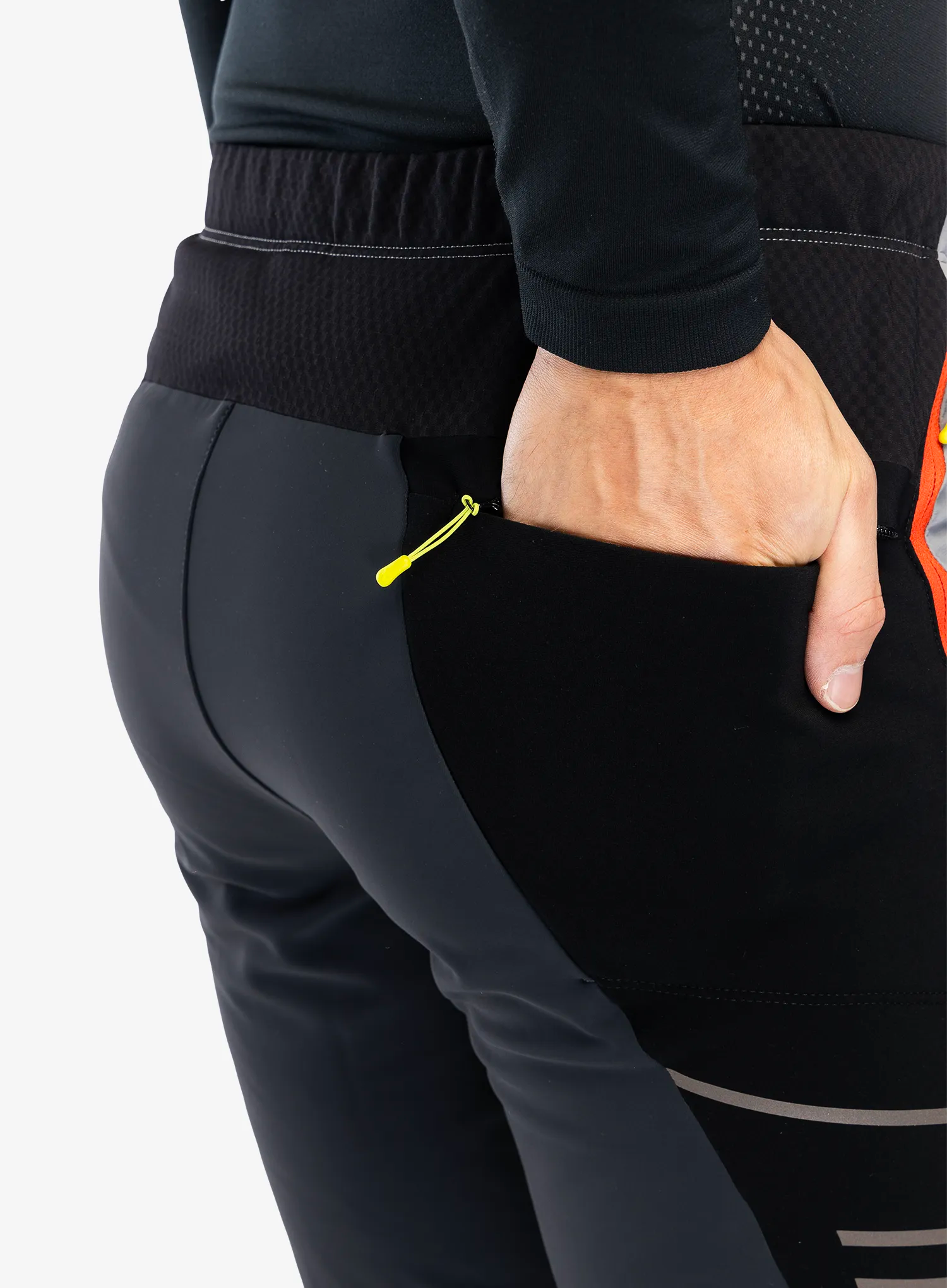 Pohodniške hlače Montura Inox Pants - mid grey/orange
