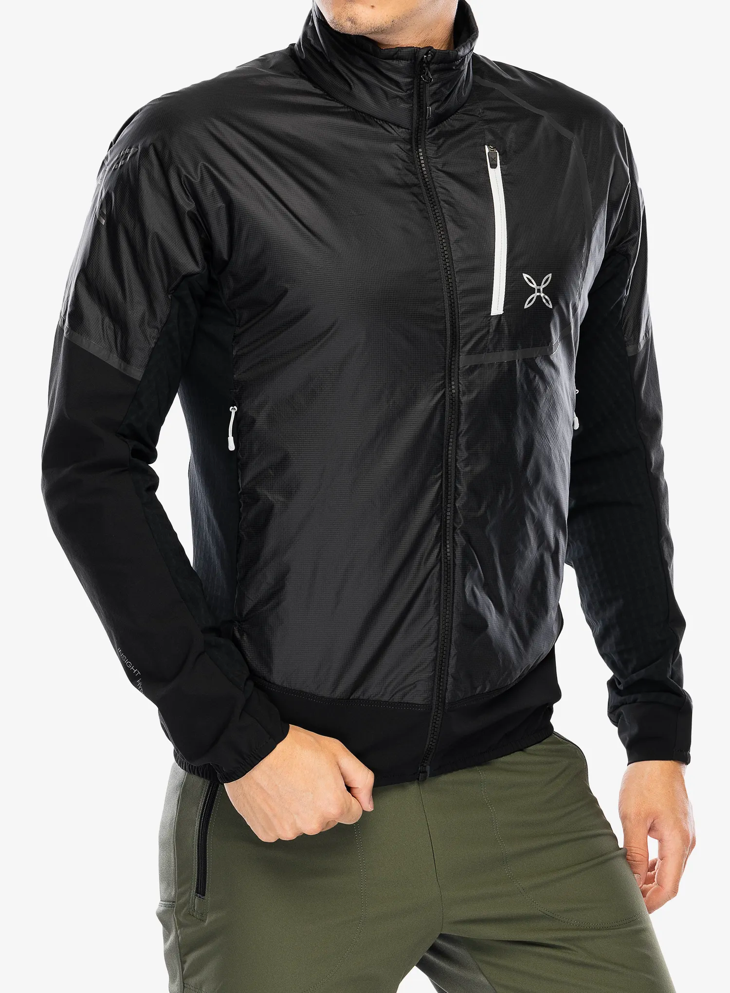Hibridna jakna Montura Insight Hybrid 2 Jacket - black/quiet grey