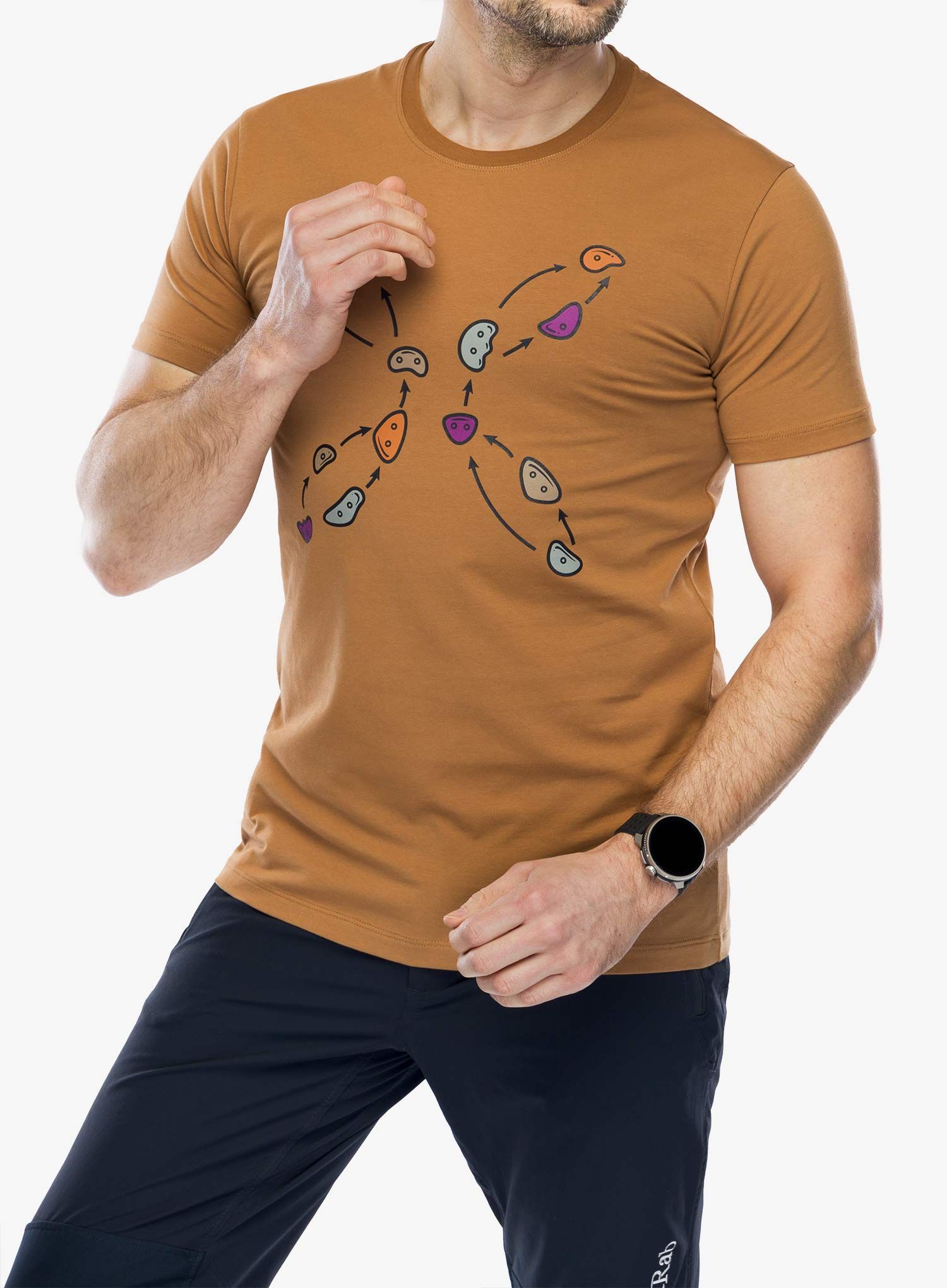 Bombažna majica Montura Jugs T-Shirt - camel