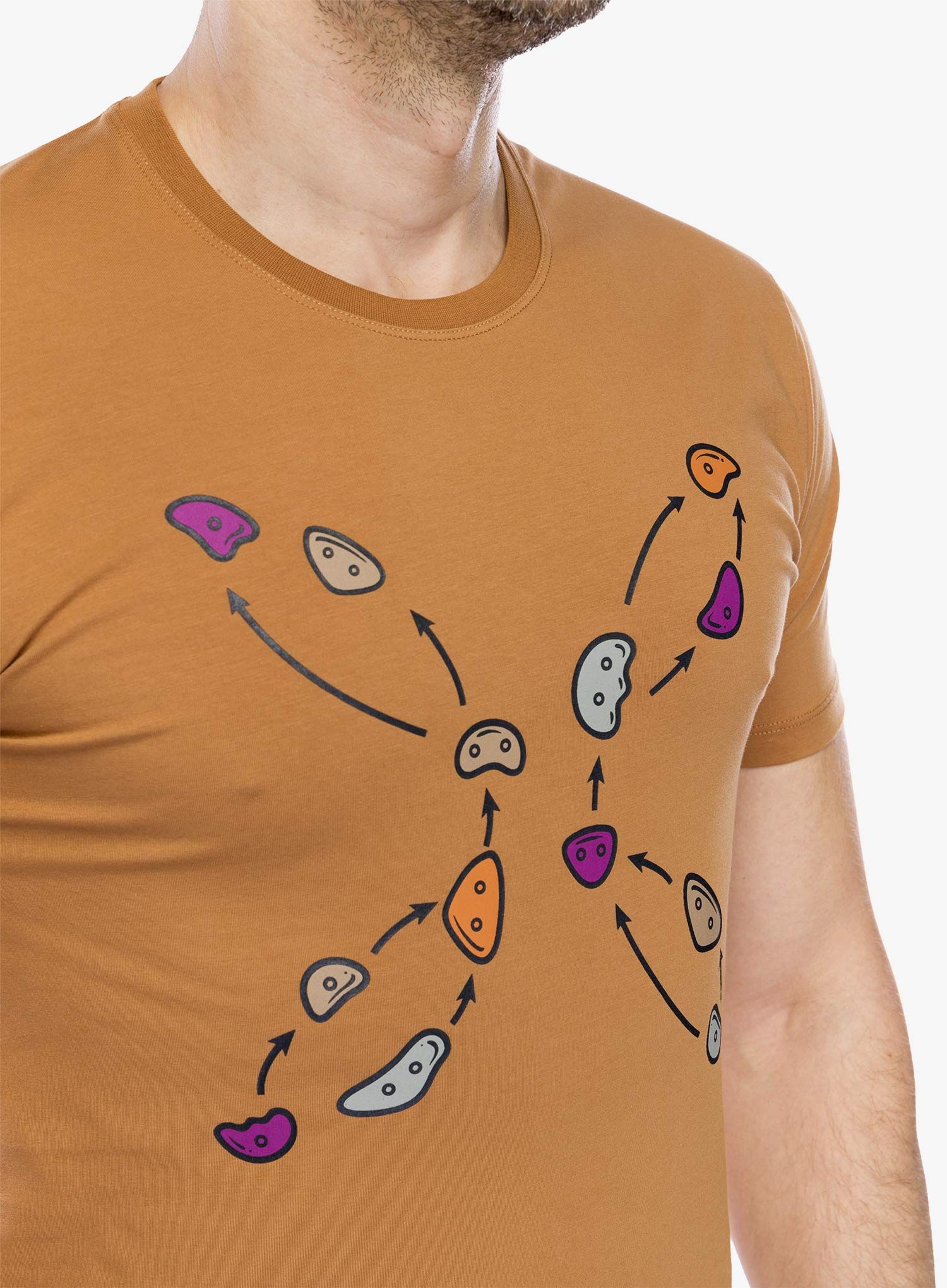 Bombažna majica Montura Jugs T-Shirt - camel