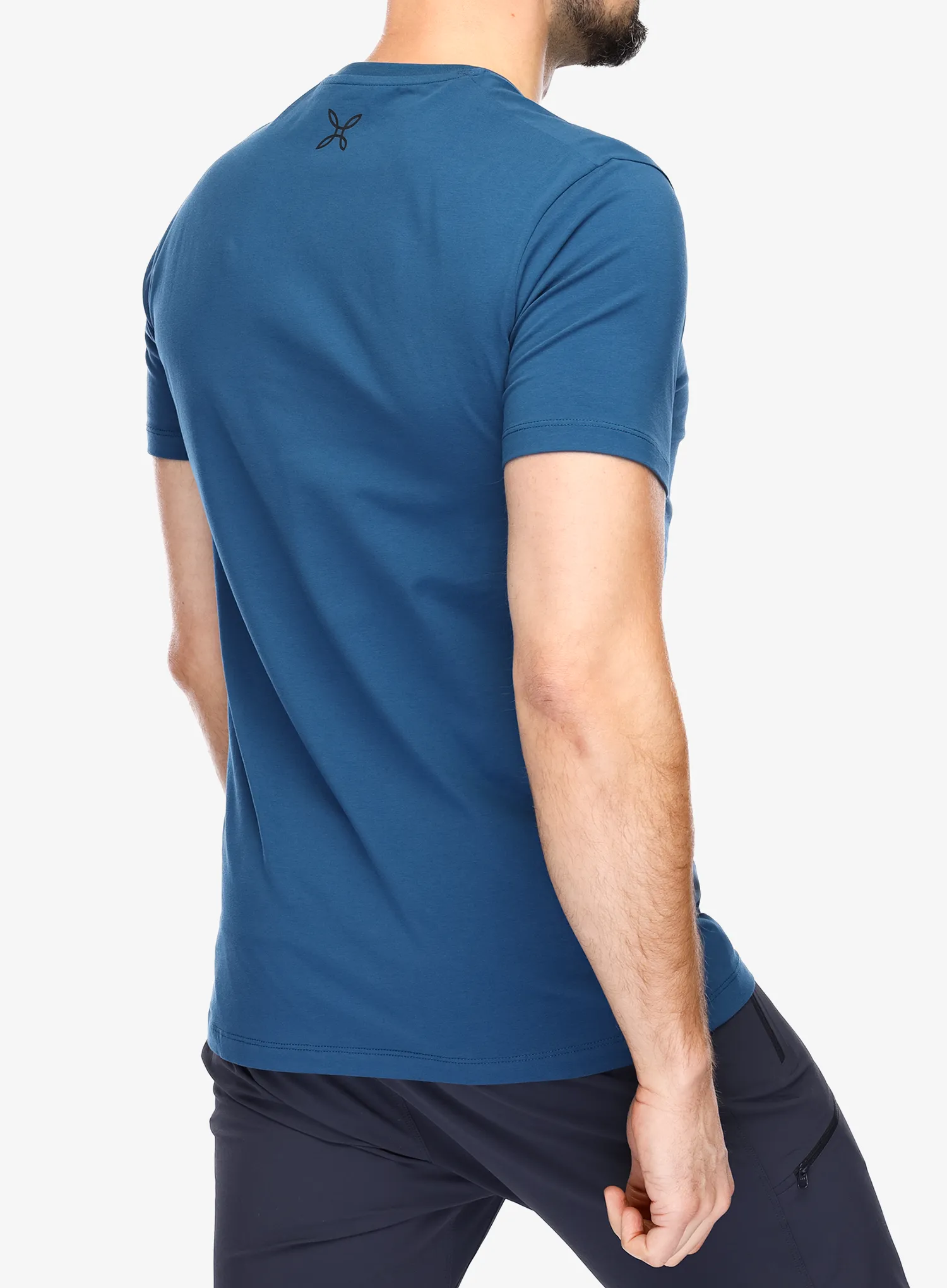 Majica s potiskom Montura Jugs T-Shirt - deep blue