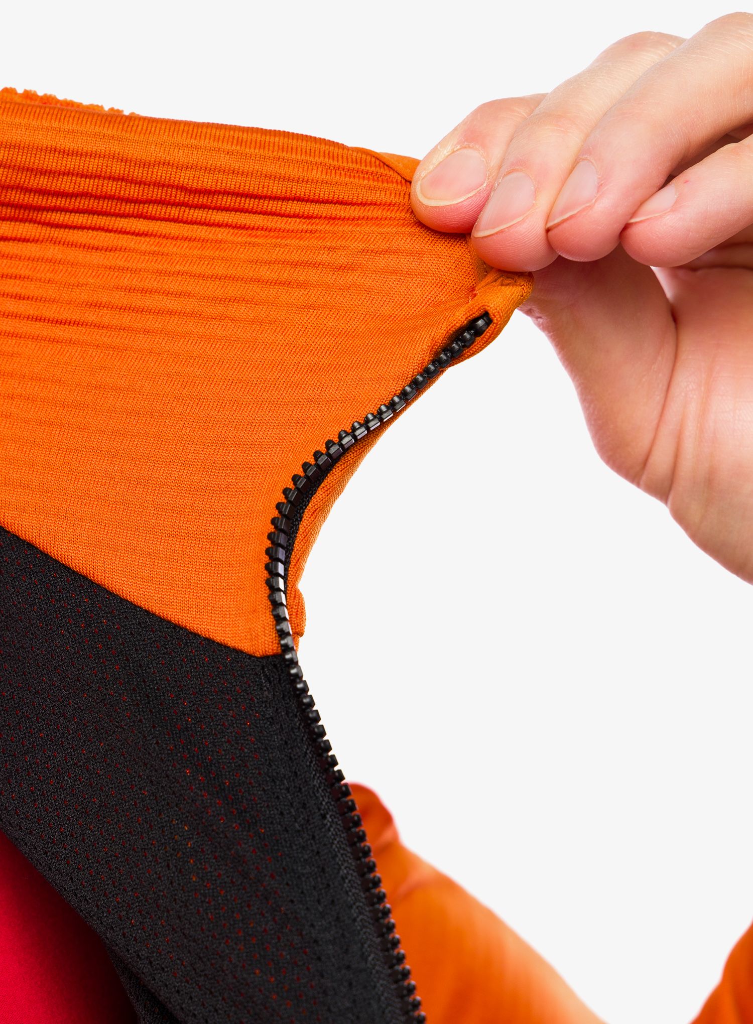 Jopica na zadrgo Montura Kristall Maglia - mandarine