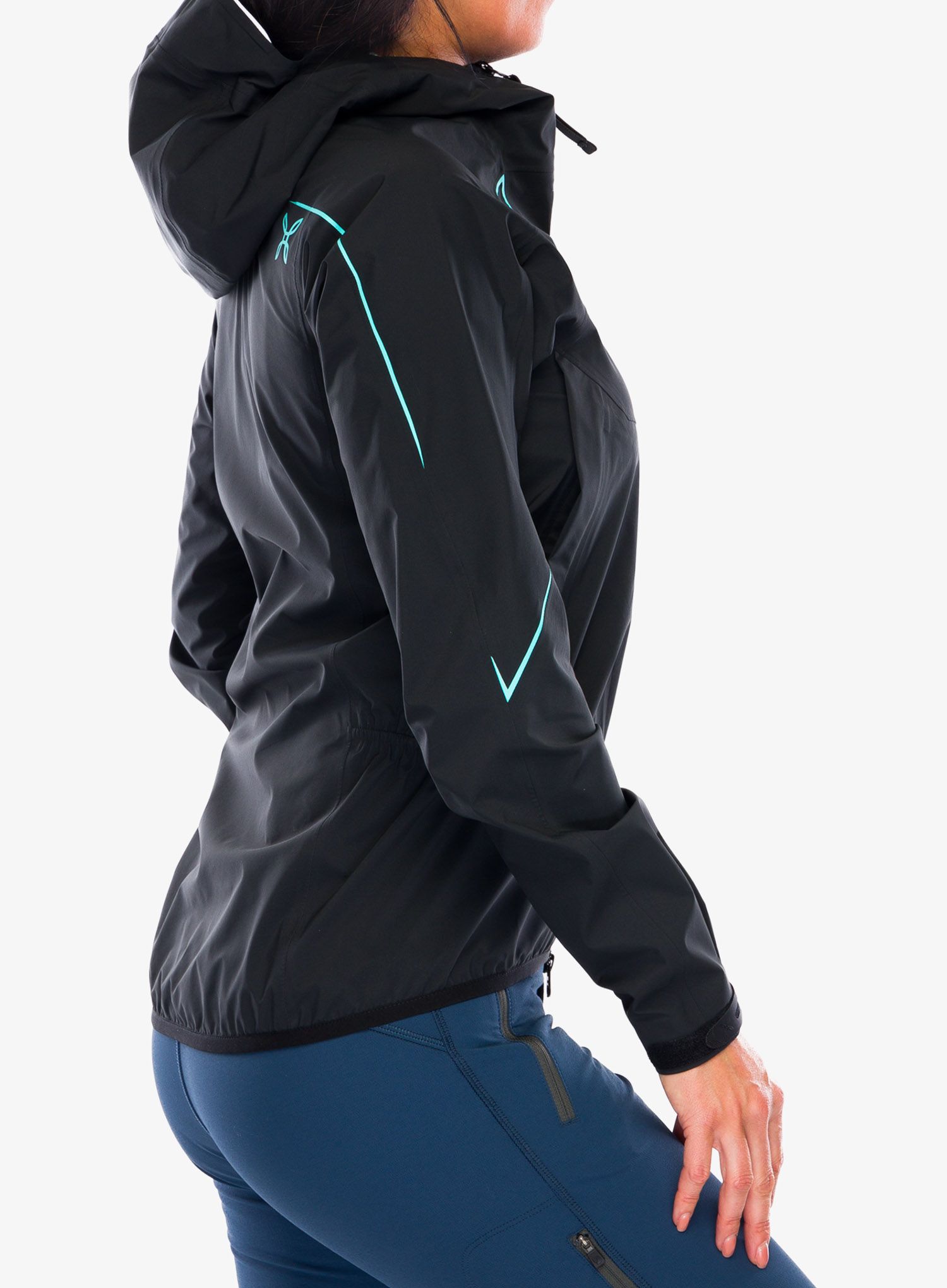 Ženska hardshell jakna Montura Magic 2.0 Jacket - black/light blue